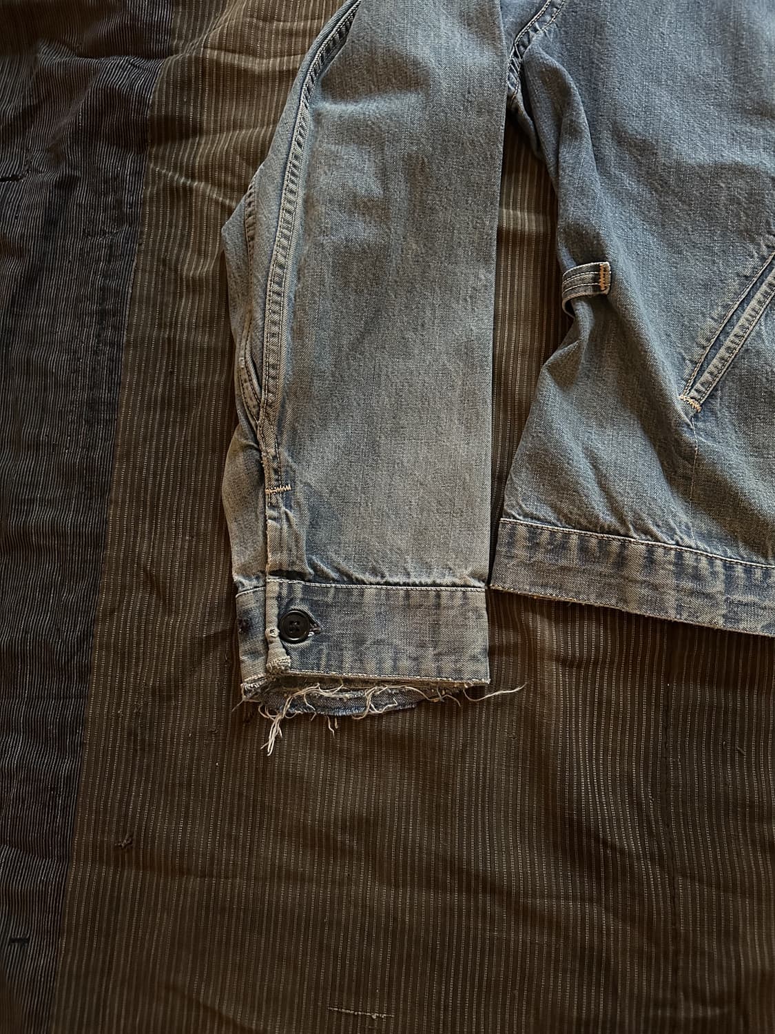 50s Key Imperial VTG Denim Work Jacket 상품이미지4