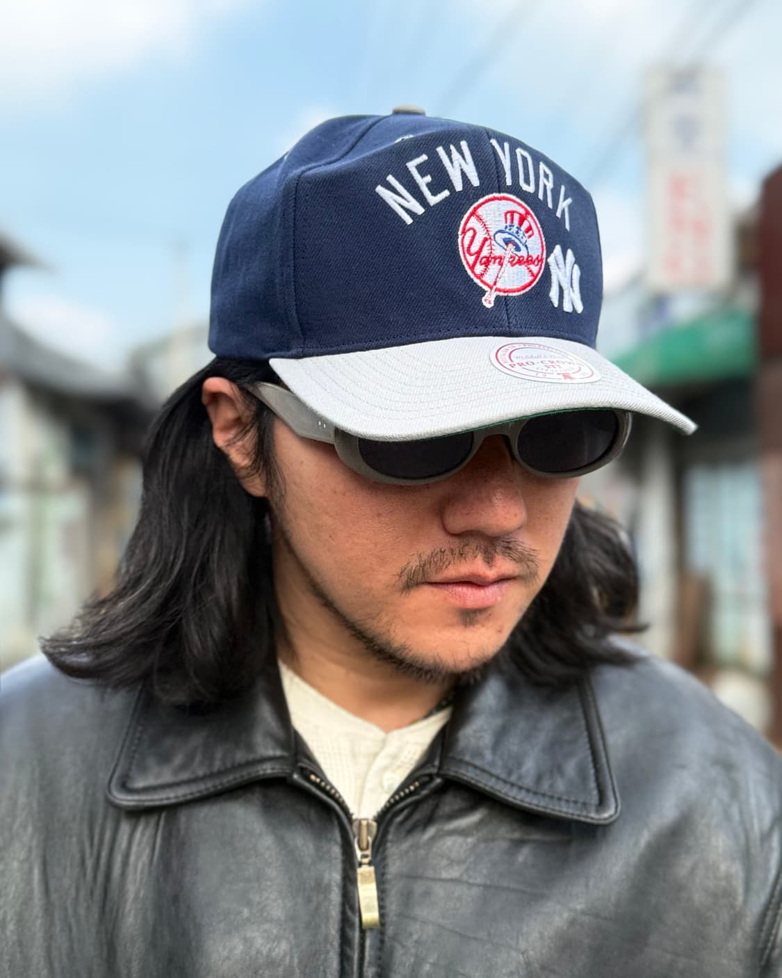 미첼앤네스 뉴욕 양키스 네이비 올인 2.0 어저스터블 햇 OS 상품이미지9