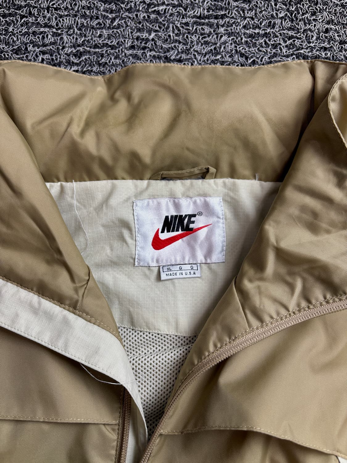 90s 나이키 올드스쿨 배색 박시핏 바람막이 1426 상품이미지4