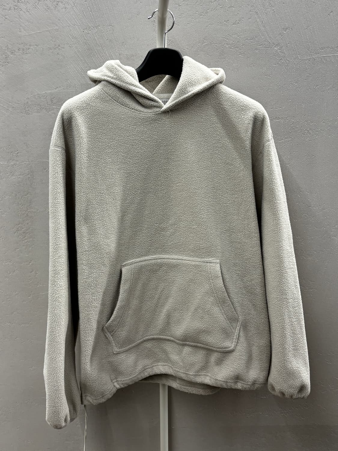 토마스모어 후리스 후드티 L 아이보리 상품이미지2