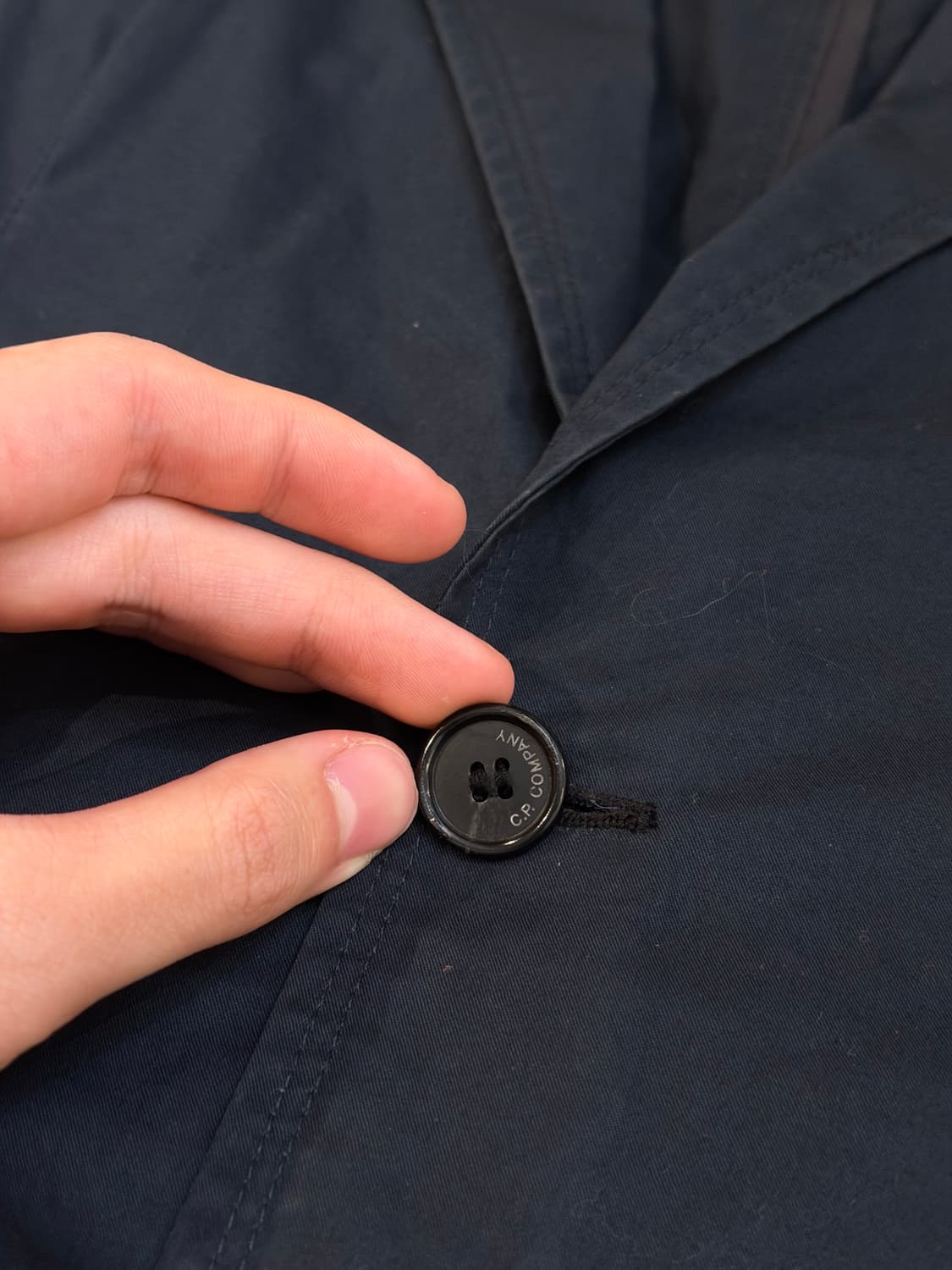 00s CP 컴퍼니 코튼 스포츠 자켓 블레이저 블랙 상품이미지3