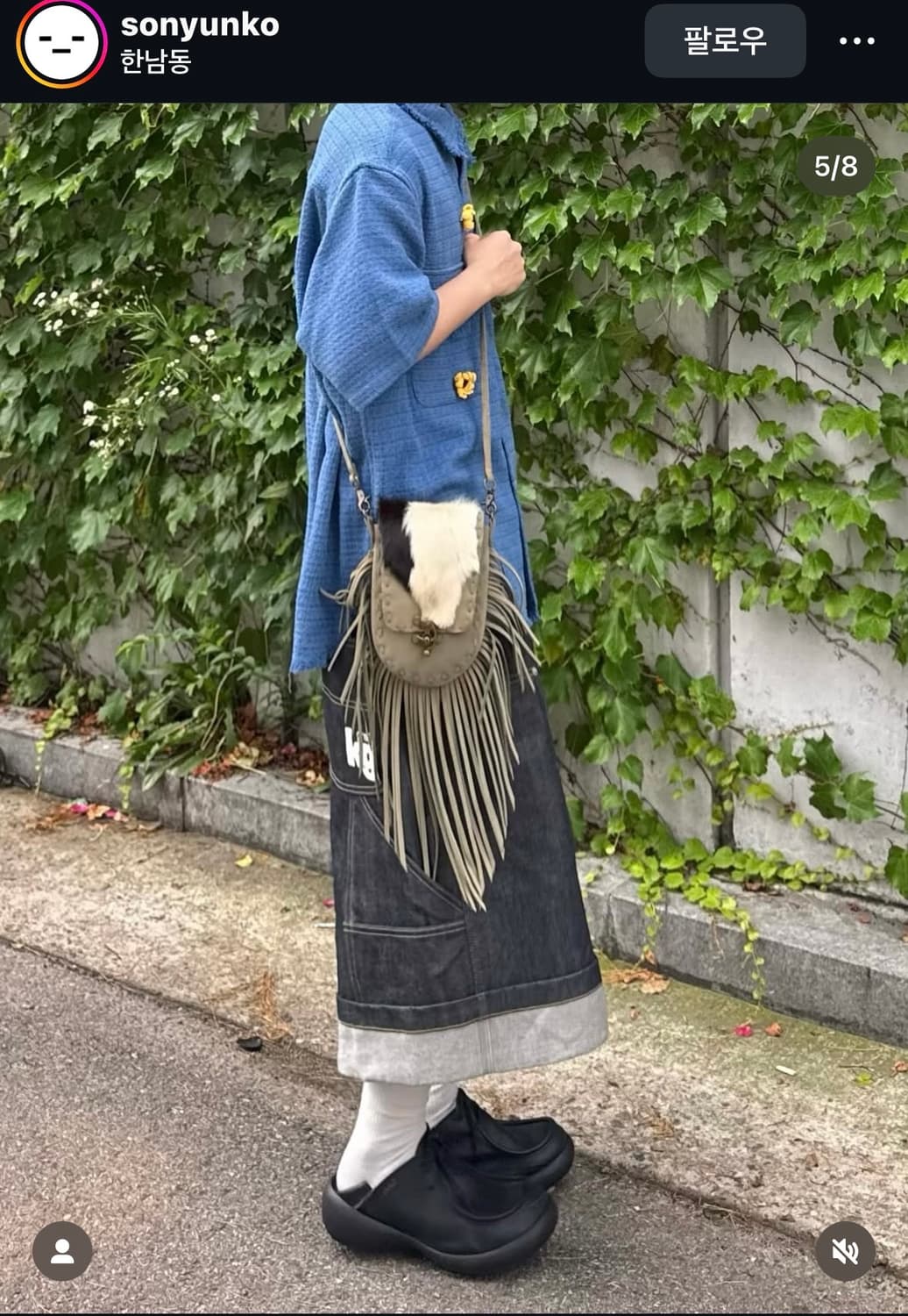 AAO Re:getA BOLD SHAPE 2hole shoes black 상품이미지7