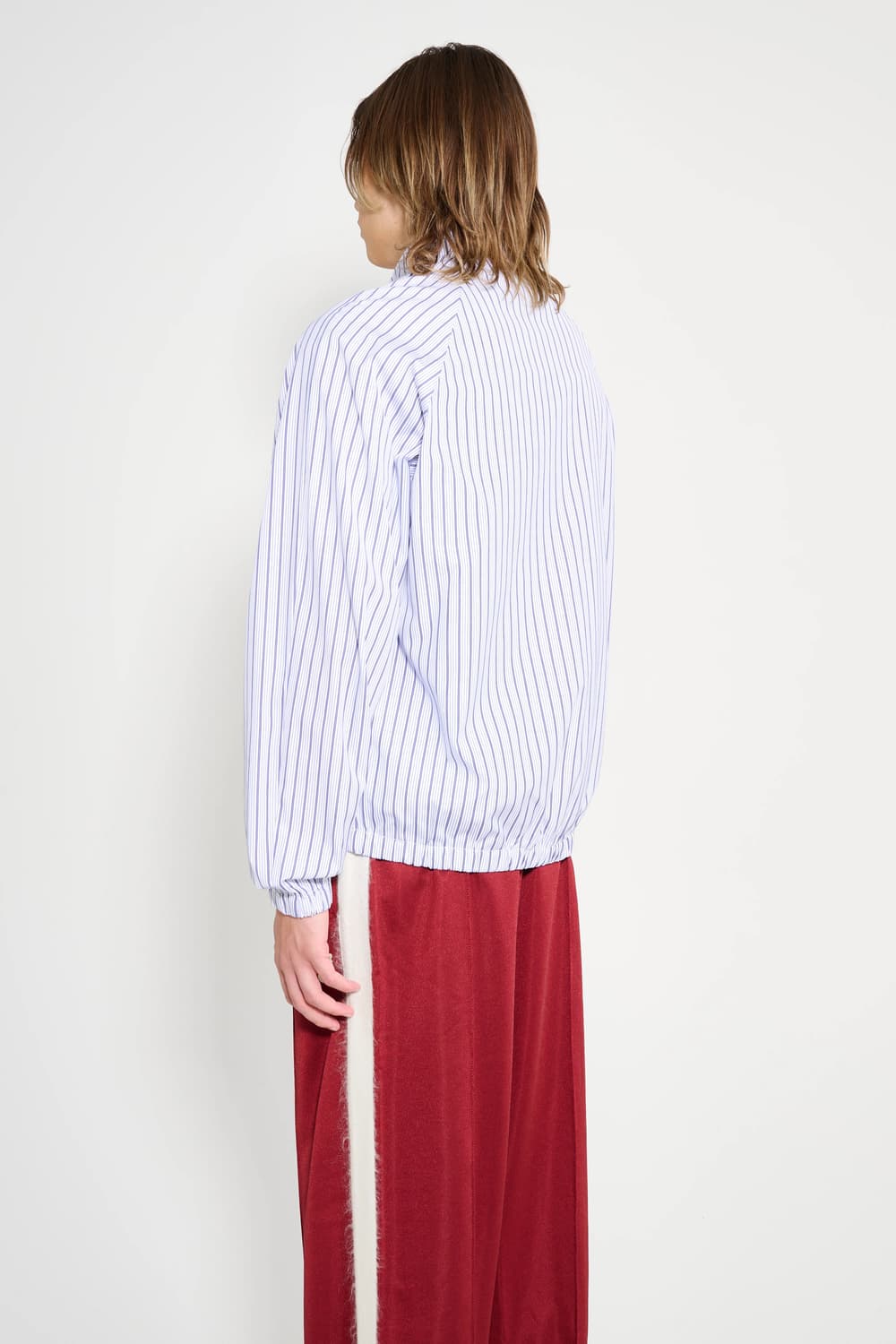 TRÈS BIEN 스트라이프 셔츠 바람막이 자켓 상품이미지3