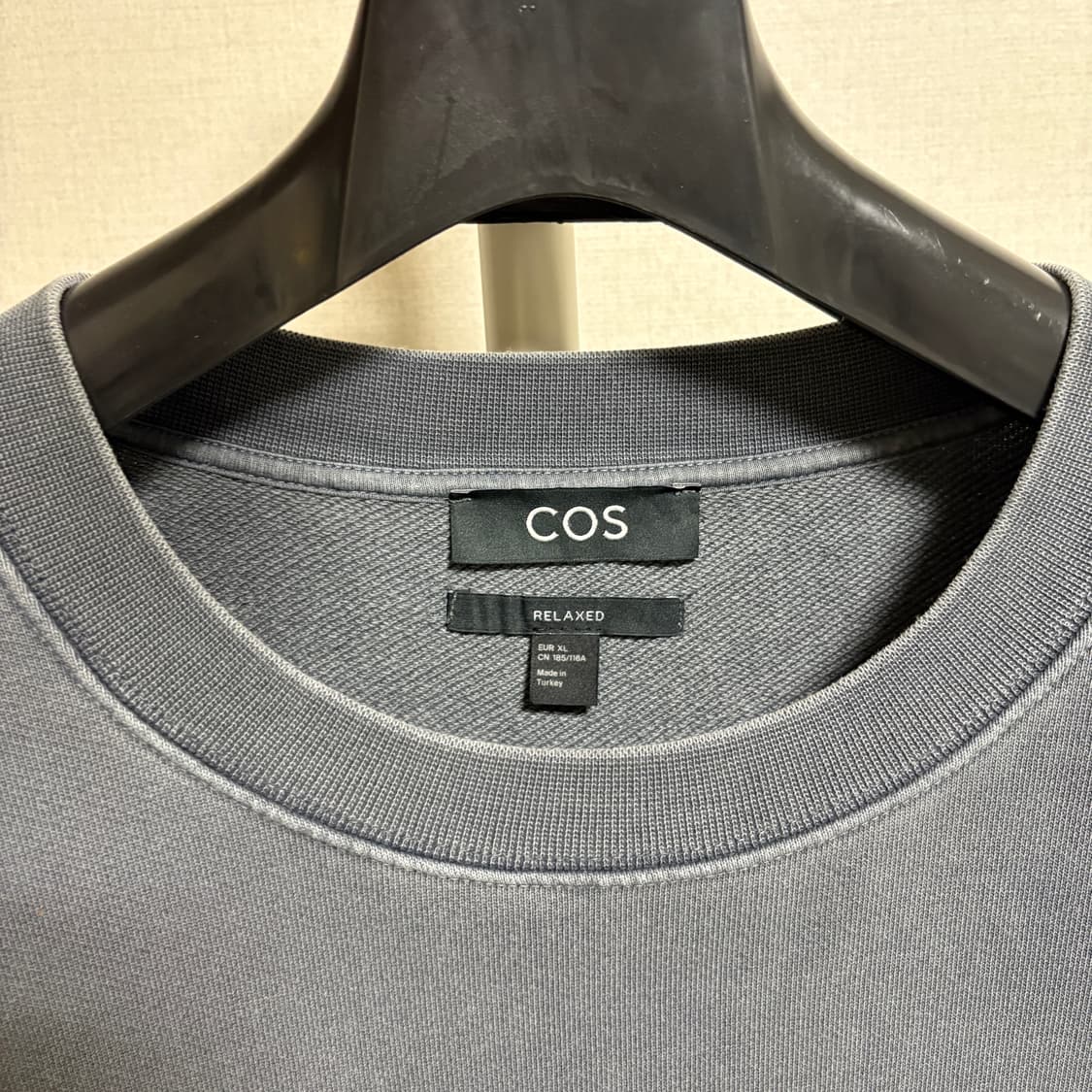 코스 피그먼트 맨투맨 스웻셔츠 / 블루그레이, XL 상품이미지4