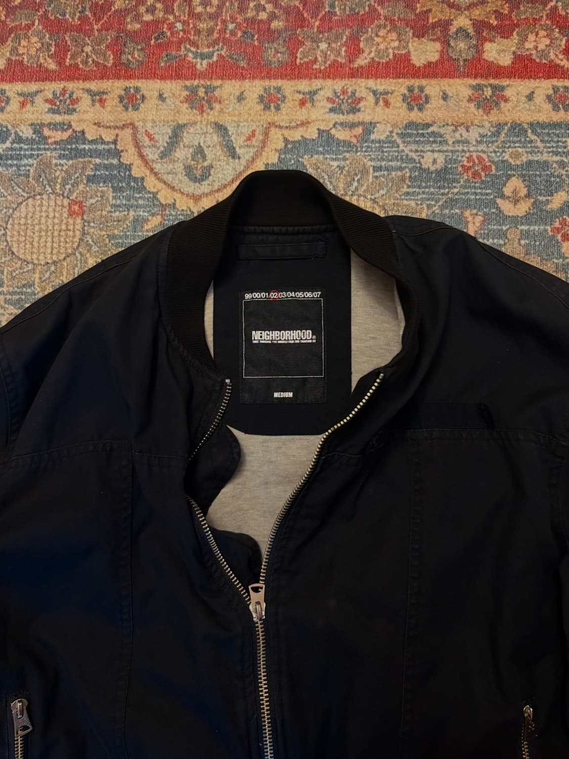 02 Neighborhood 패치워크 봄버재킷 ma-1 상품이미지3
