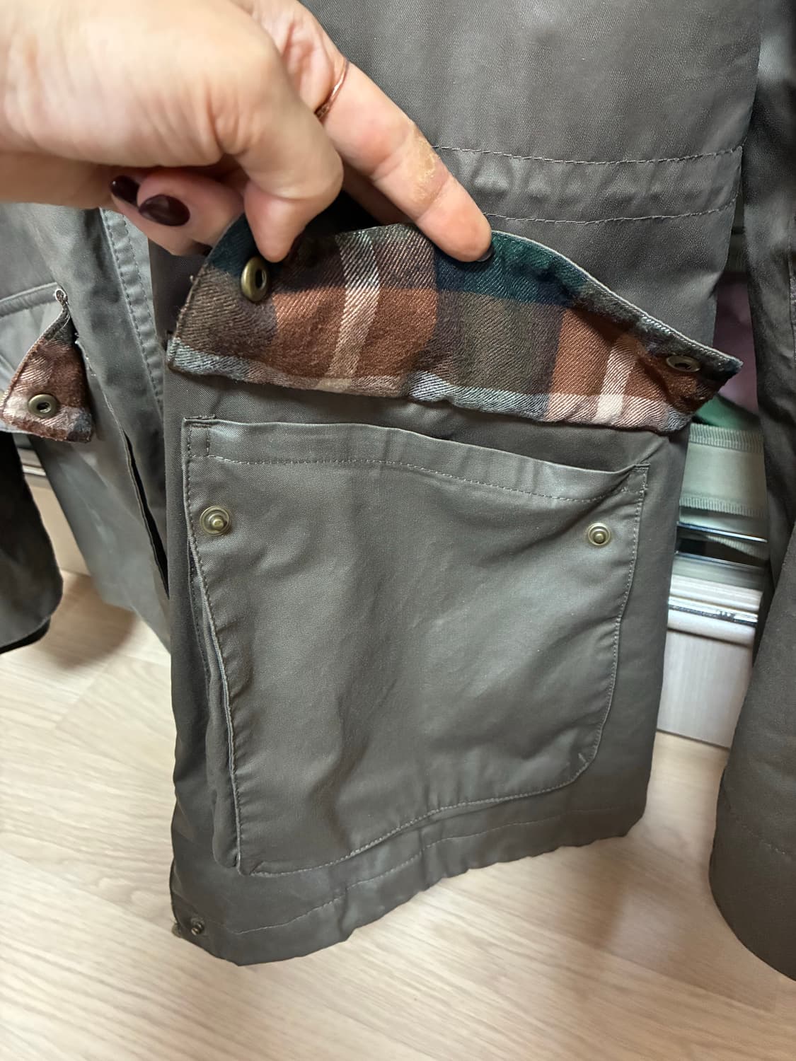 자라 바버스탈 자켓 상품이미지3