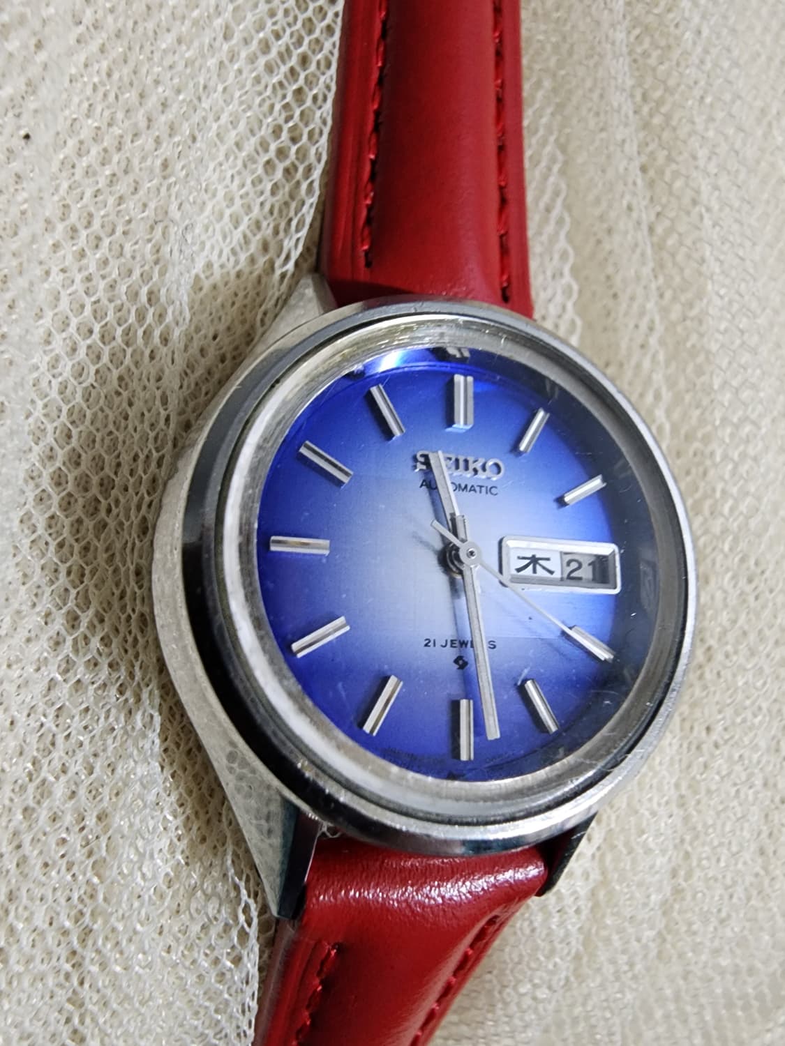 빈티지 세이코 조이풀  데이데이트 여성시계 상품이미지6