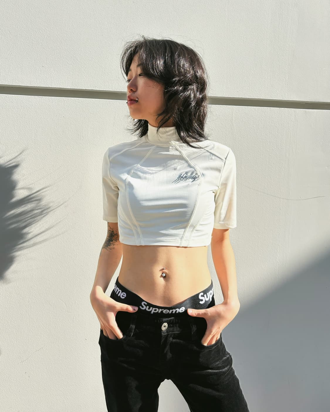 혜인서 메탈 실버 로고 져지탑 상품이미지7