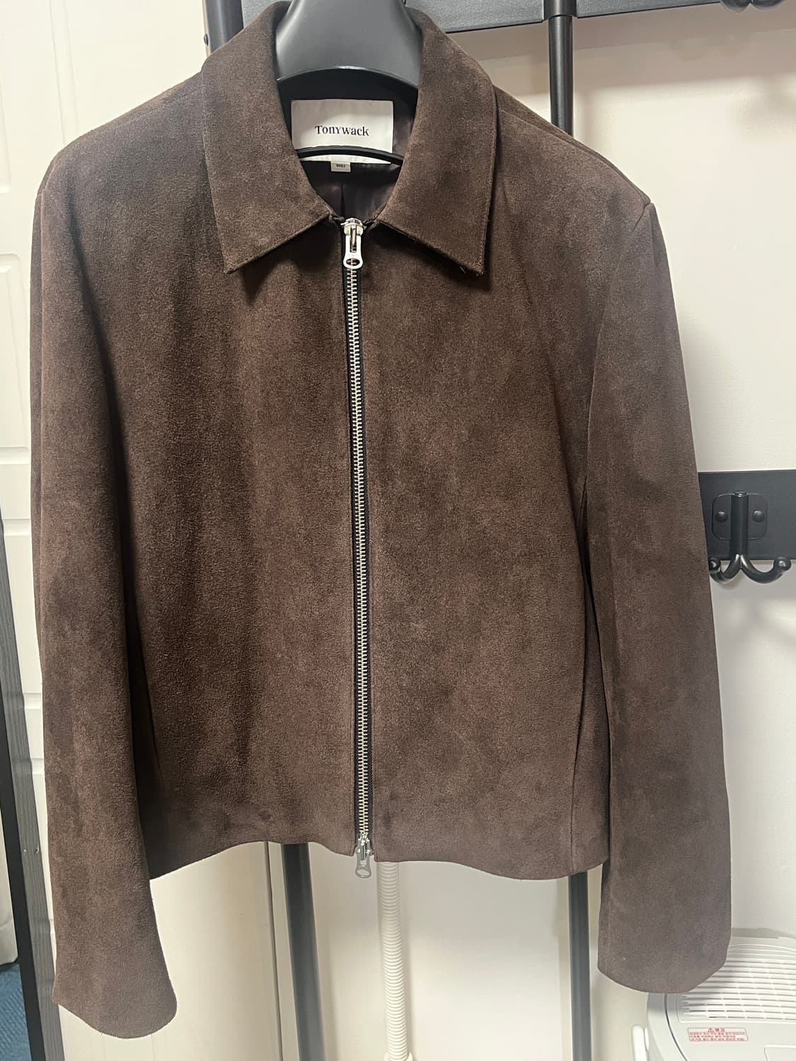 토니웩 스웨이드 지퍼 자켓 50(L) 다크브라운 상품이미지1