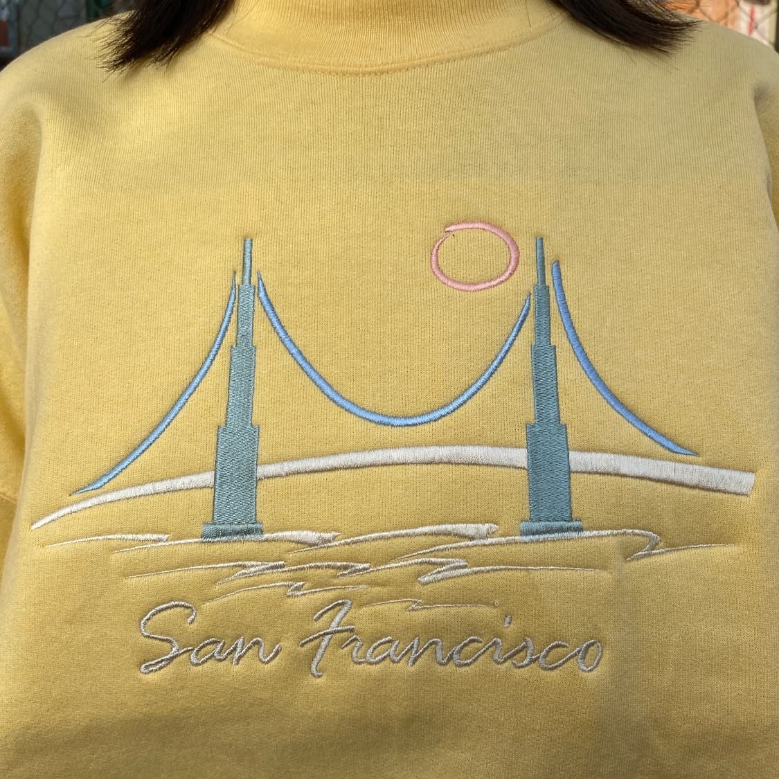 🌉 [Hanes] 빈티지 샌프란시스코 그래픽 맨투맨 상품이미지2