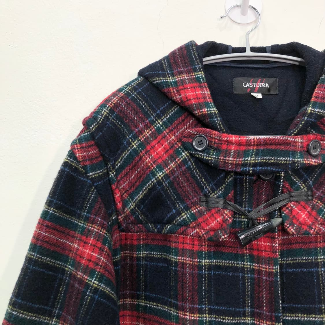 vintage check coat 상품이미지2