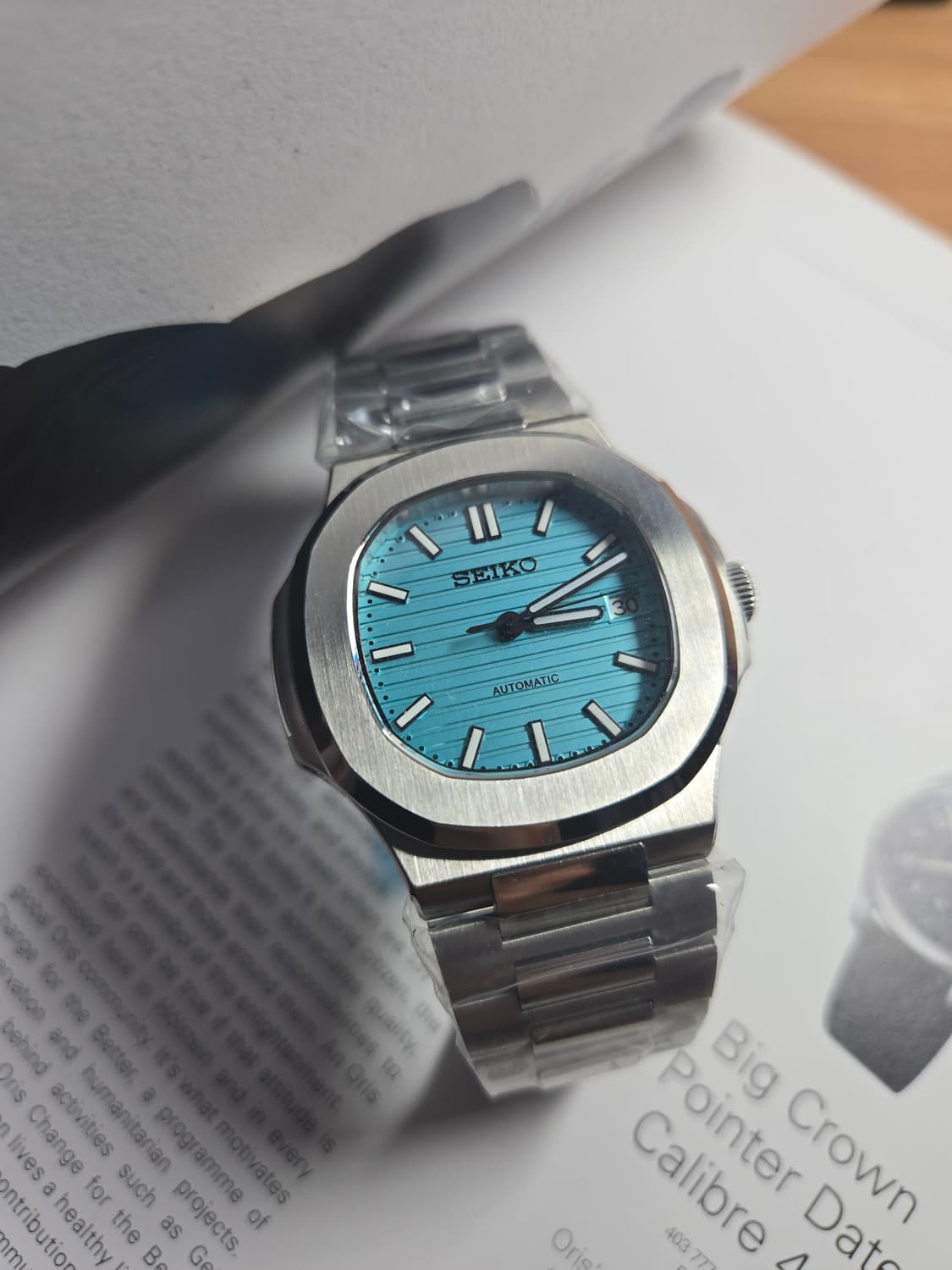 세이코 SEIKO 노틸러스 MOD 티파니 오토매틱 상품이미지1