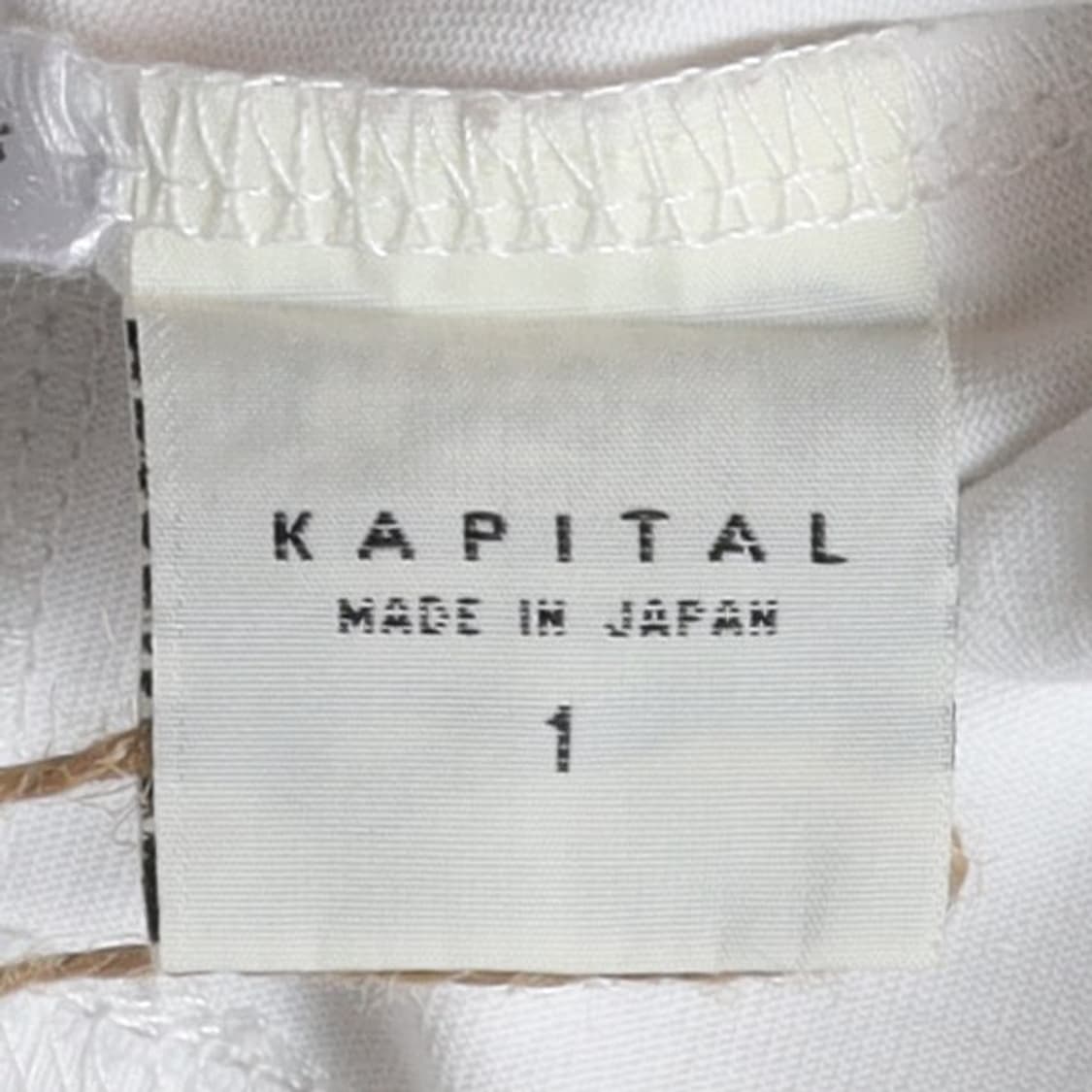 케피탈 Kapital Smile Ringer T-Shirt
 상품이미지8