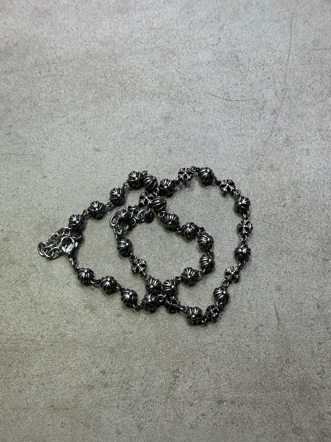 Cross ball chain- 크로스 볼 체인 팔찌 상품이미지3