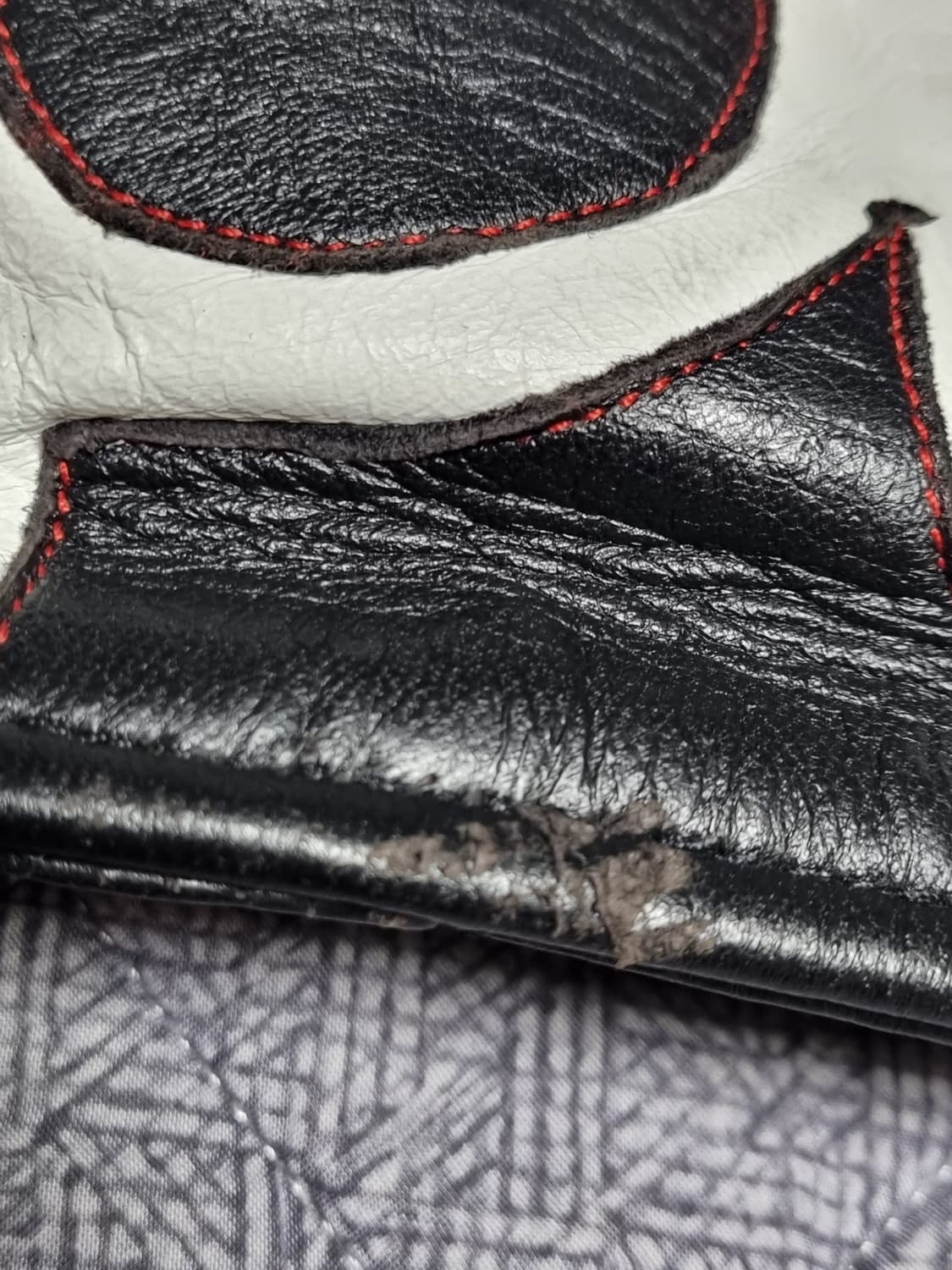 몬타나 스트릿웨어 흑백적 3컬러 독수리 불무늬 가죽자켓 상품이미지5