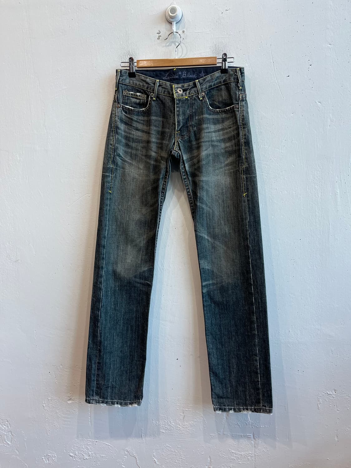 00s 리바이스 블랙스타 워시드 블랙진 Made in JAPAN  상품이미지3