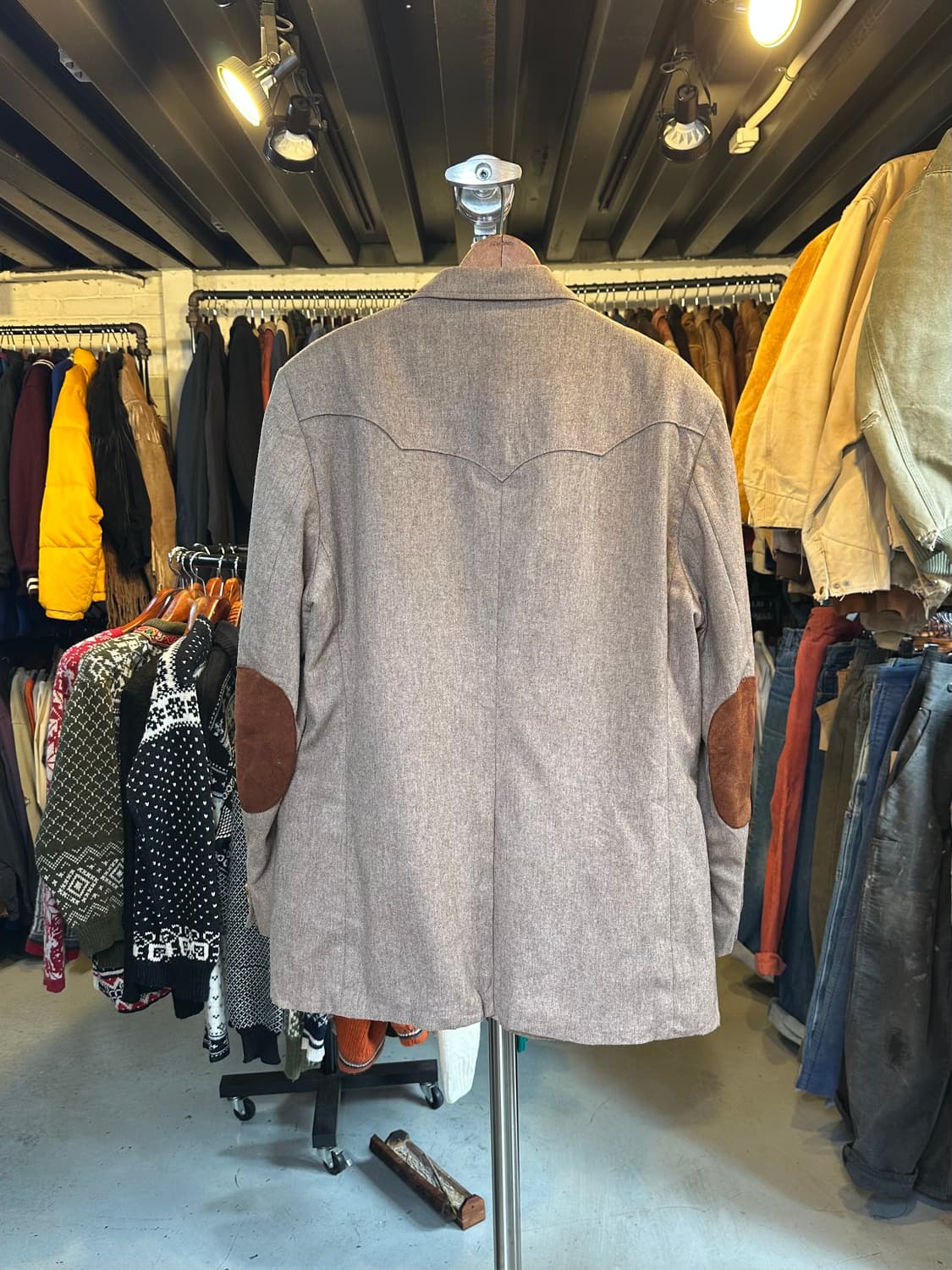 그랜드 엔트리 웨스턴 웨어 울 2버튼 카우보이 스포츠 자켓 상품이미지2