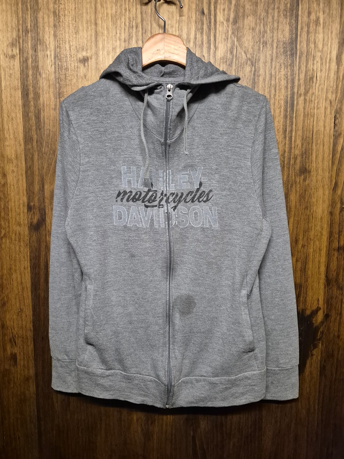 HARLEY DAVIDSON GREY HOODIE ZIPUP  상품이미지2