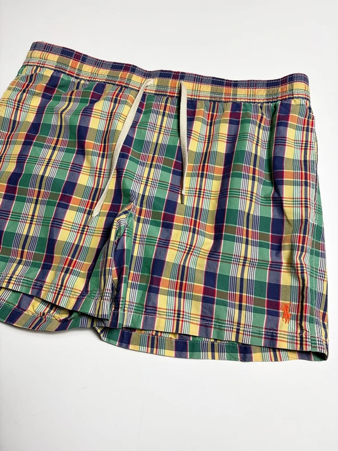 폴로 랄프로렌 멀티컬러 마드라스 패턴 반바지 R1120 상품이미지3