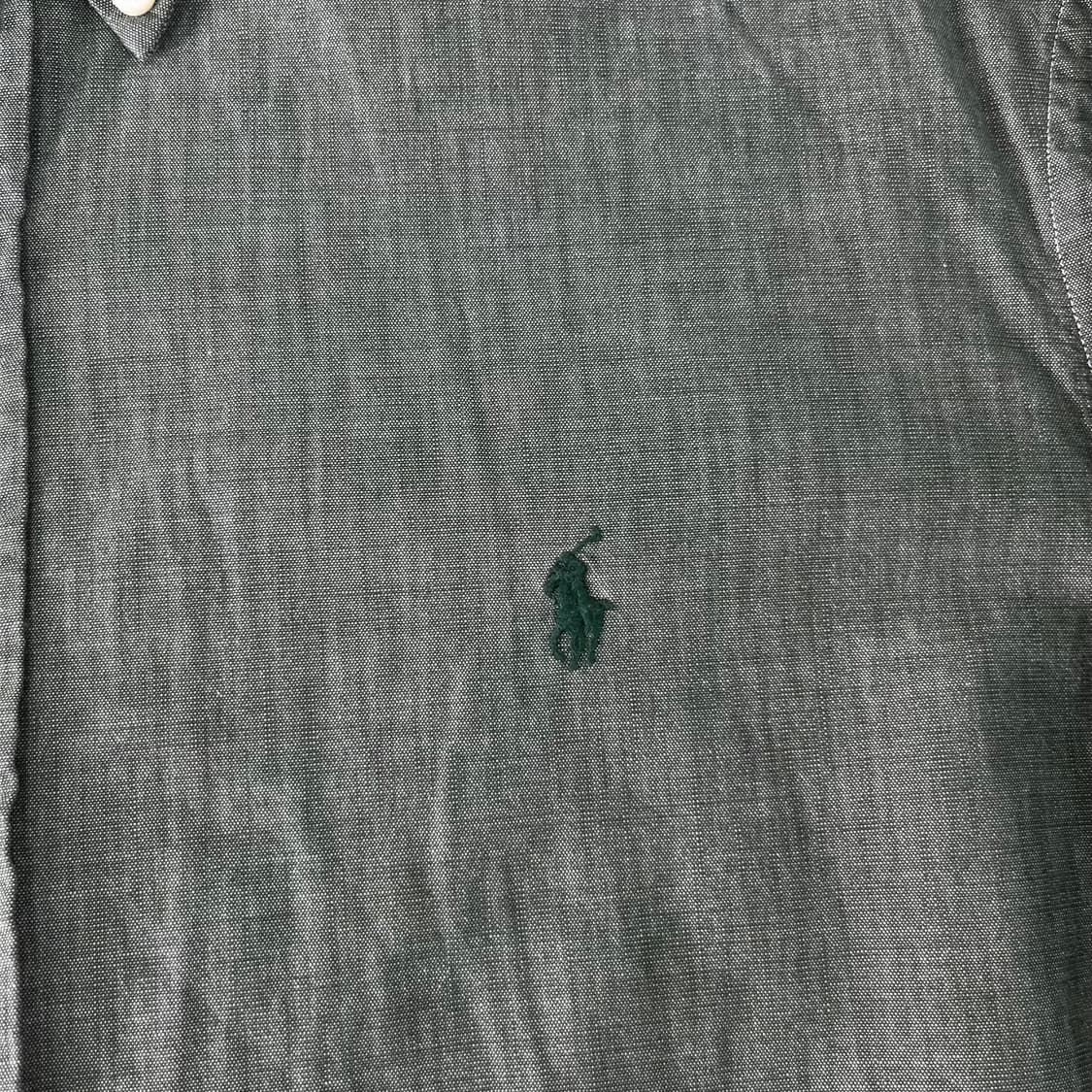 105 폴로랄프로렌 카키 코튼 셔츠 상품이미지3