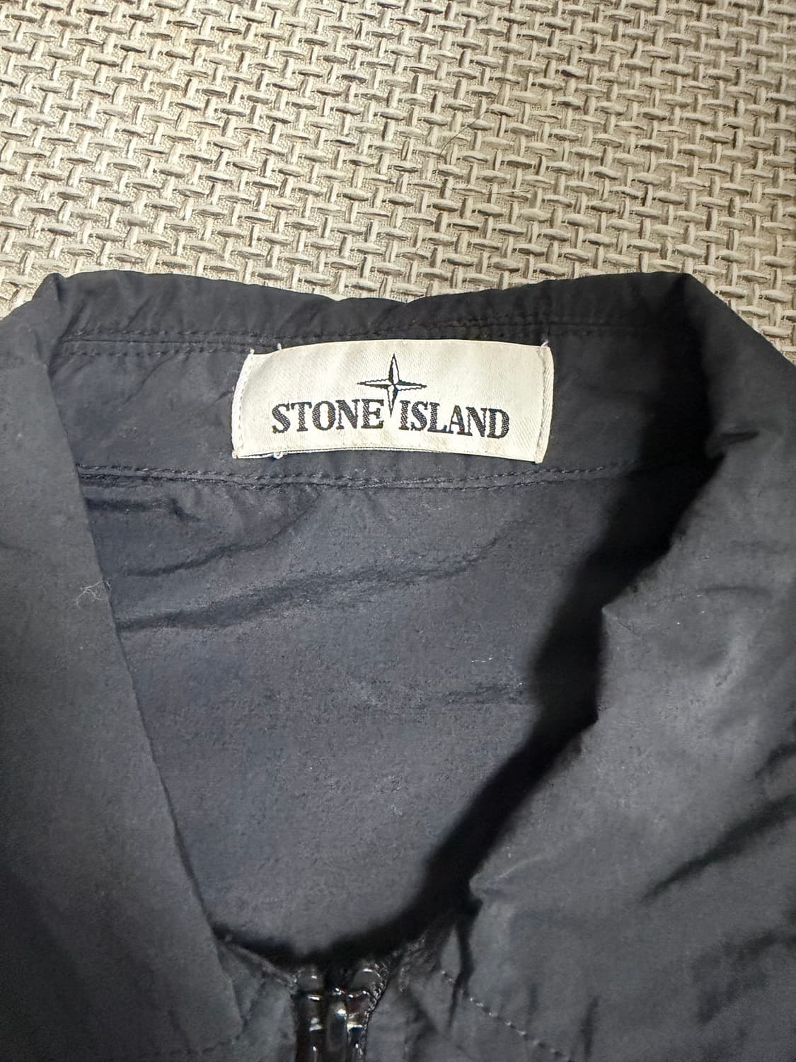 스톤아일랜드 나일론 셔츠자켓 블랙 M 상품이미지3