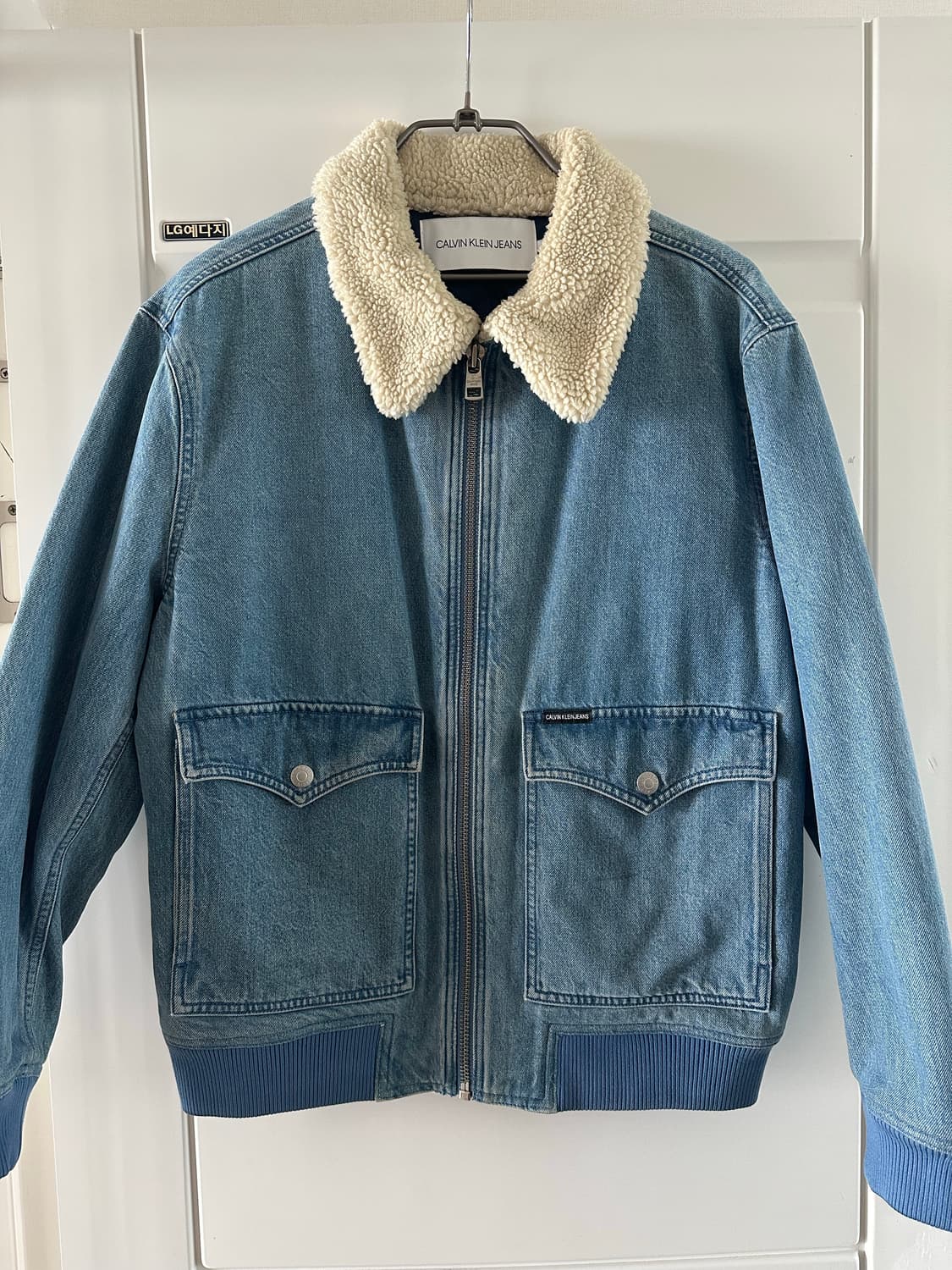 캘빈클라인진스 데님 무스탕 상품이미지1