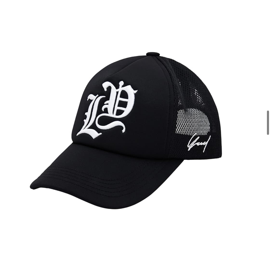 YEEL LOGO TRUCKER HAT BLACK 상품이미지2