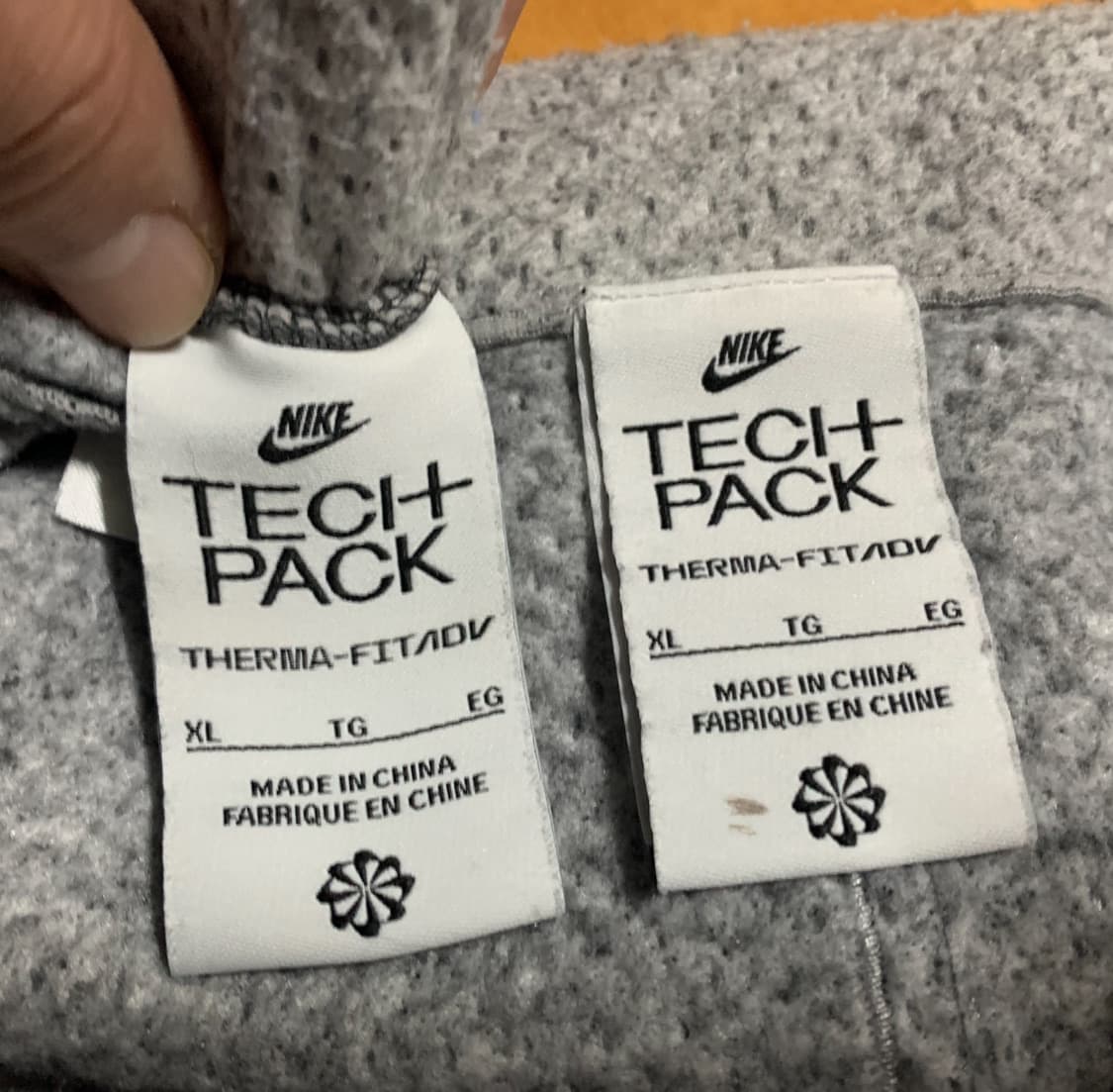 NIKE NSW 나이키 써마핏 테크 팩 셋업(XL/XL 사이즈) 상품이미지6