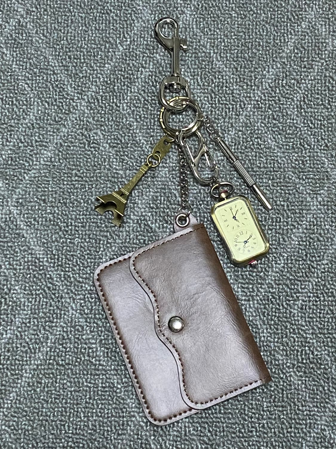 Synthetic leather 카드지갑 키링 상품이미지1
