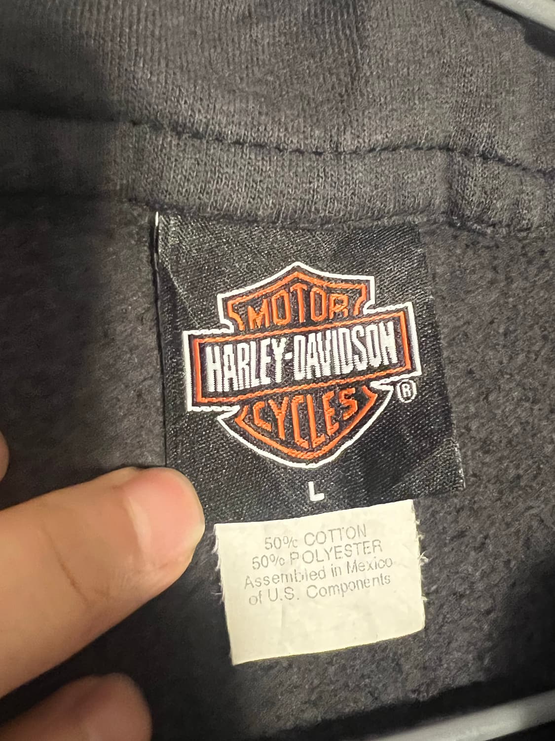 할리데이비슨 하프집업 상품이미지5