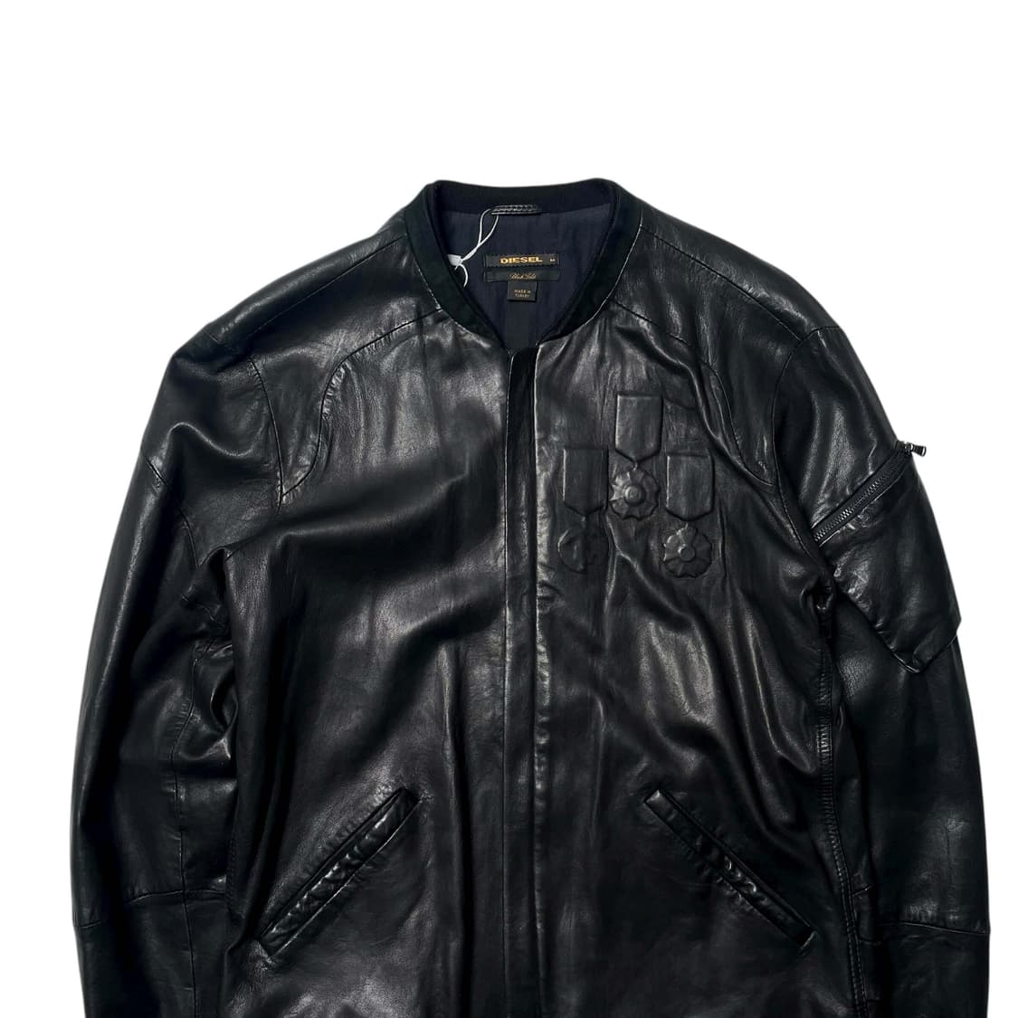 디젤 블랙골드 3 메달 양가죽 자켓 상품이미지2