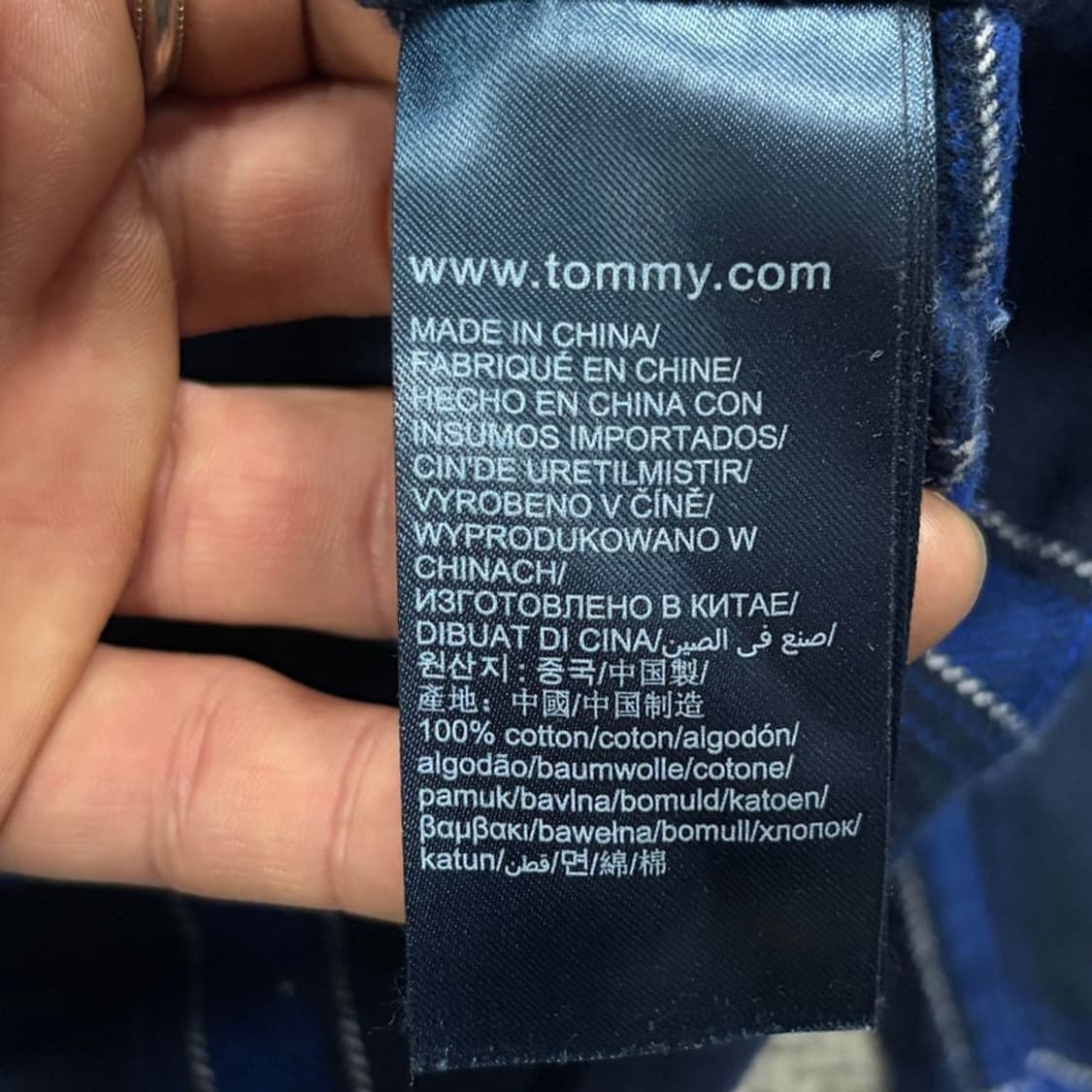 타미진스 체크 셔츠 v2362 상품이미지9