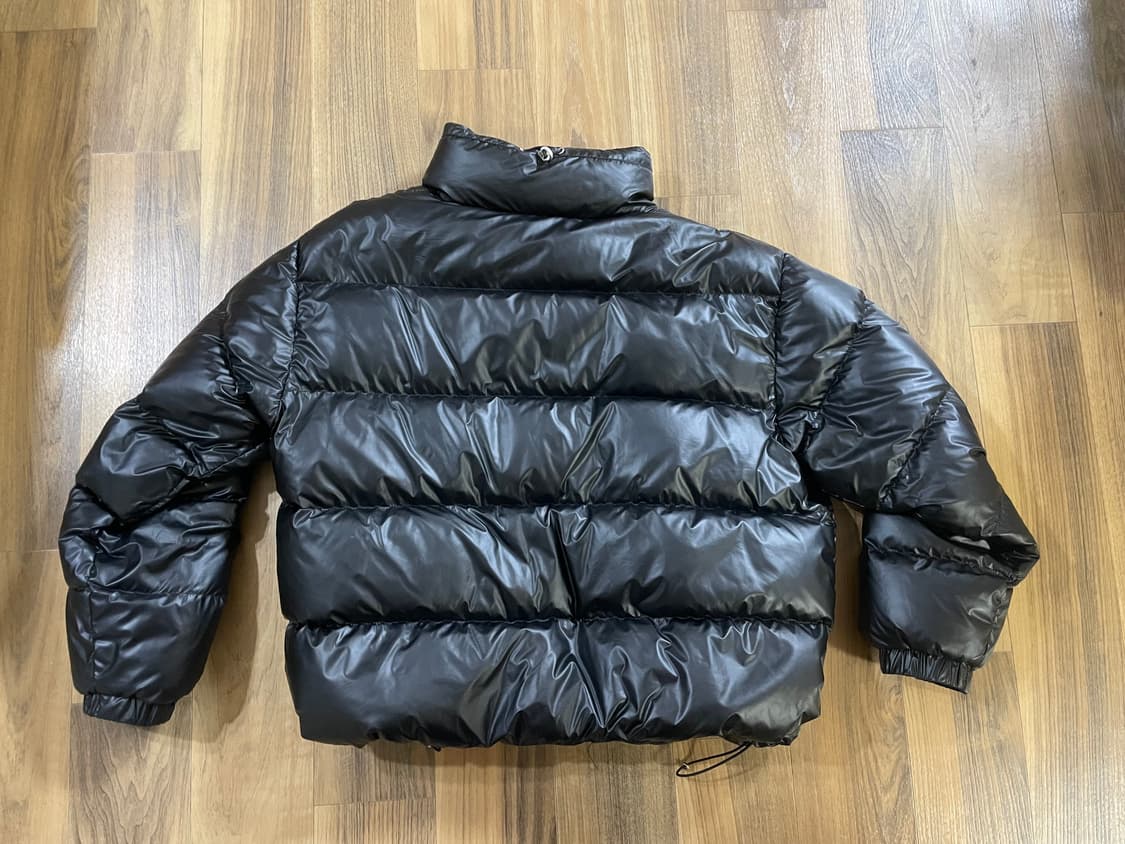 덕다운 글로시 푸퍼 숏패딩_GLOSSY BLACK 상품이미지2