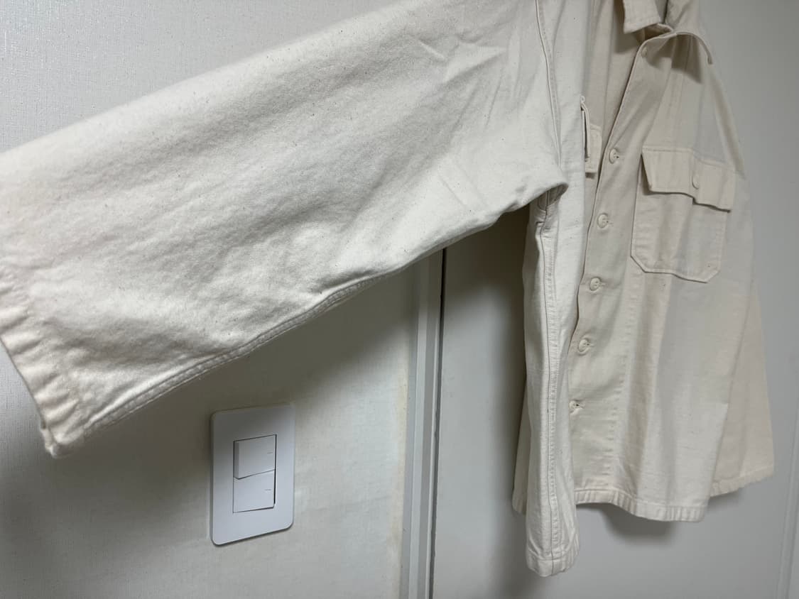 [40] 풀카운트 유틸리티 셔츠 에크루 상품이미지3