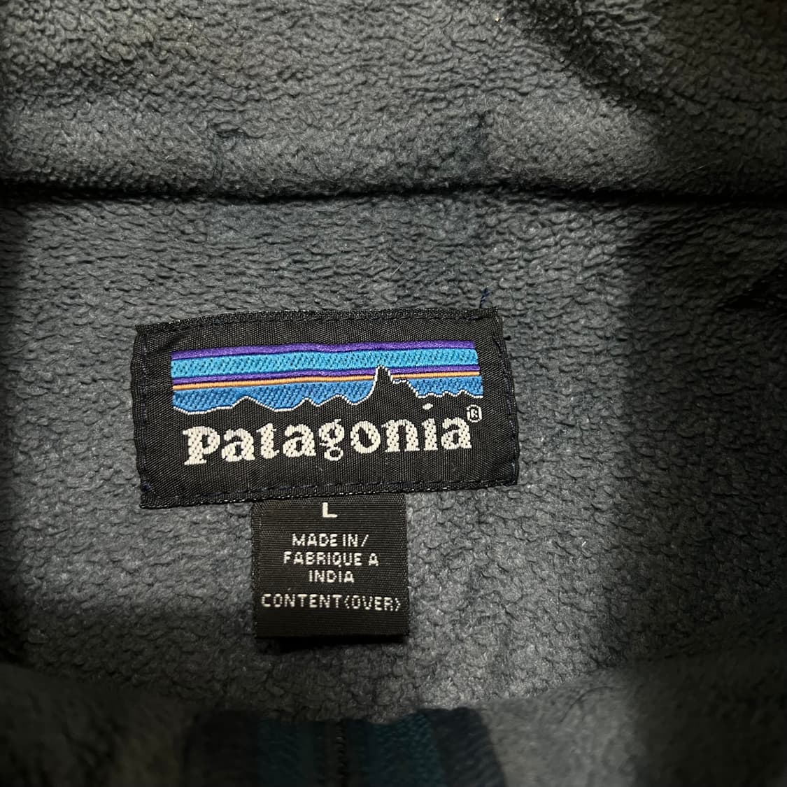 파타고니아 체스트 포켓 로고 플리스 후리스 자켓 [차콜] L/100 상품이미지5