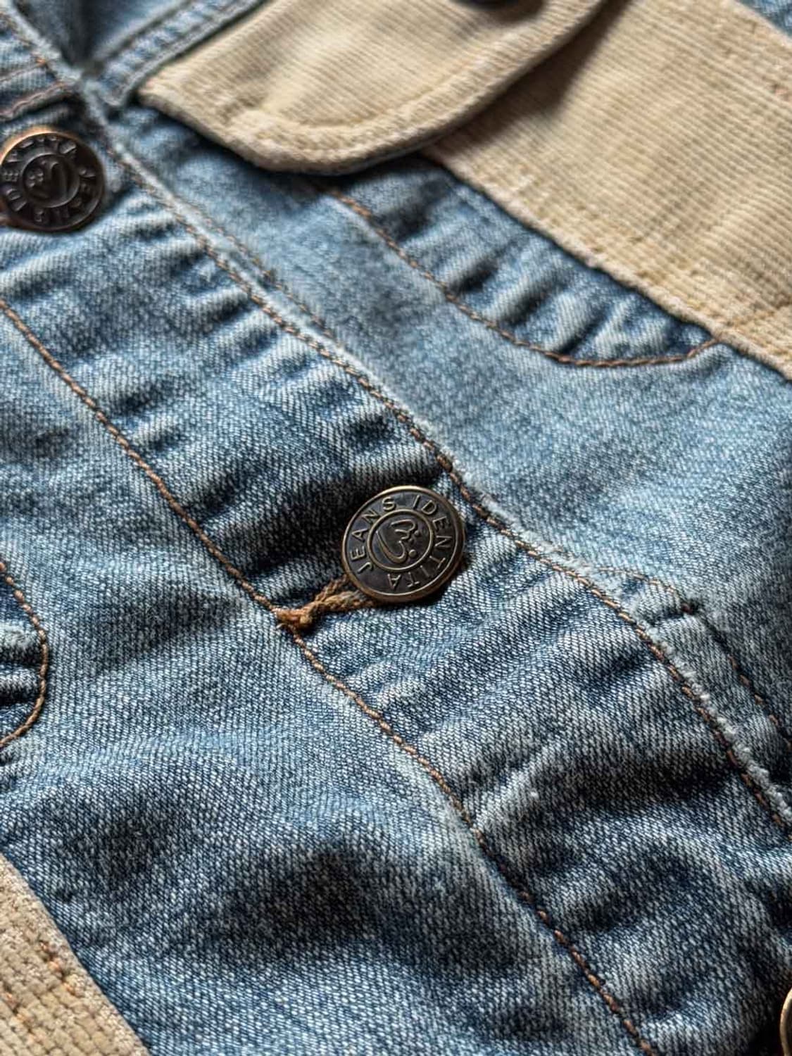 코듀로이 믹스 데님 자켓 상품이미지4