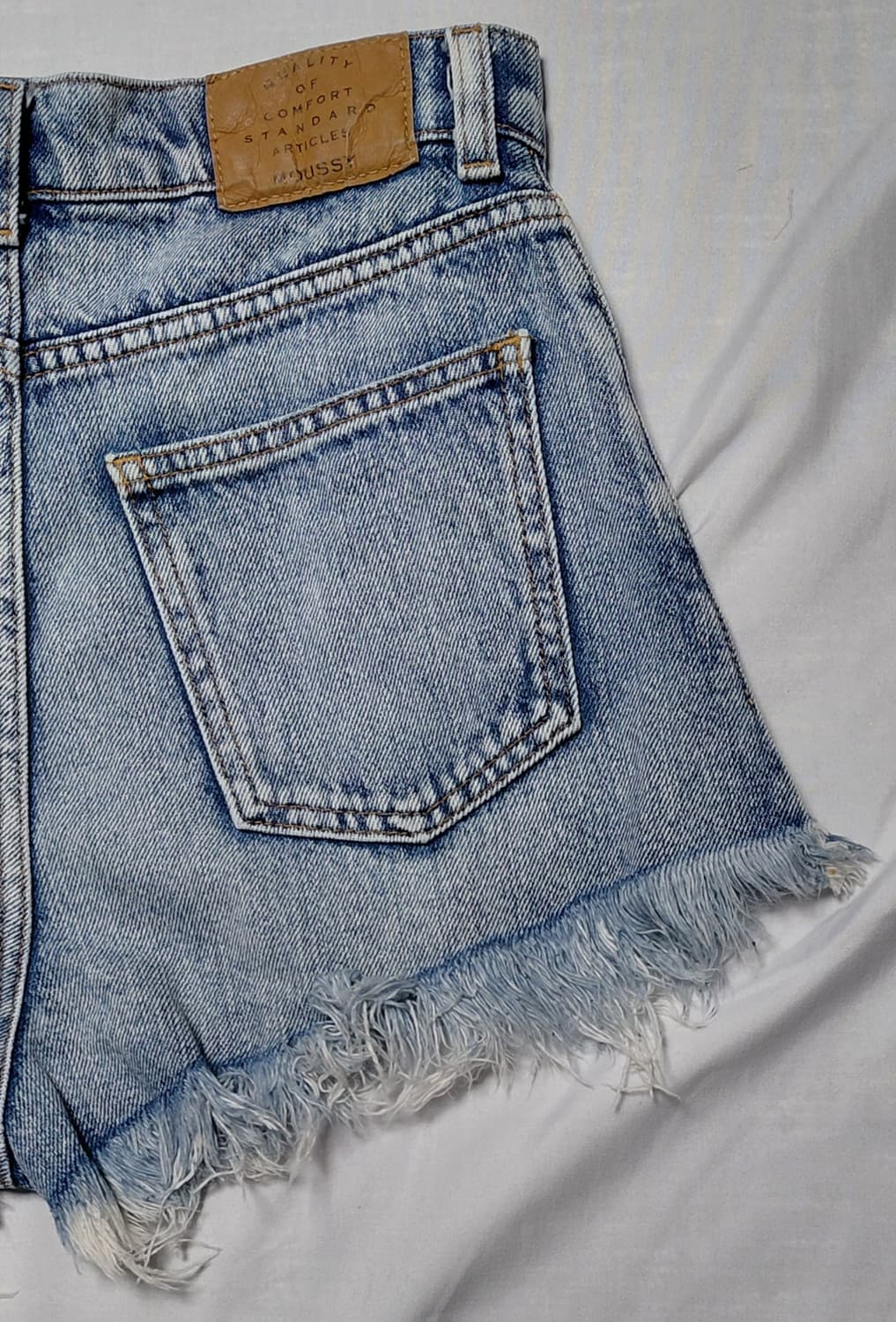 [25~26] MOUSSY 빈티지 컷오프 데님 숏팬츠 (사이즈 2) 상품이미지8