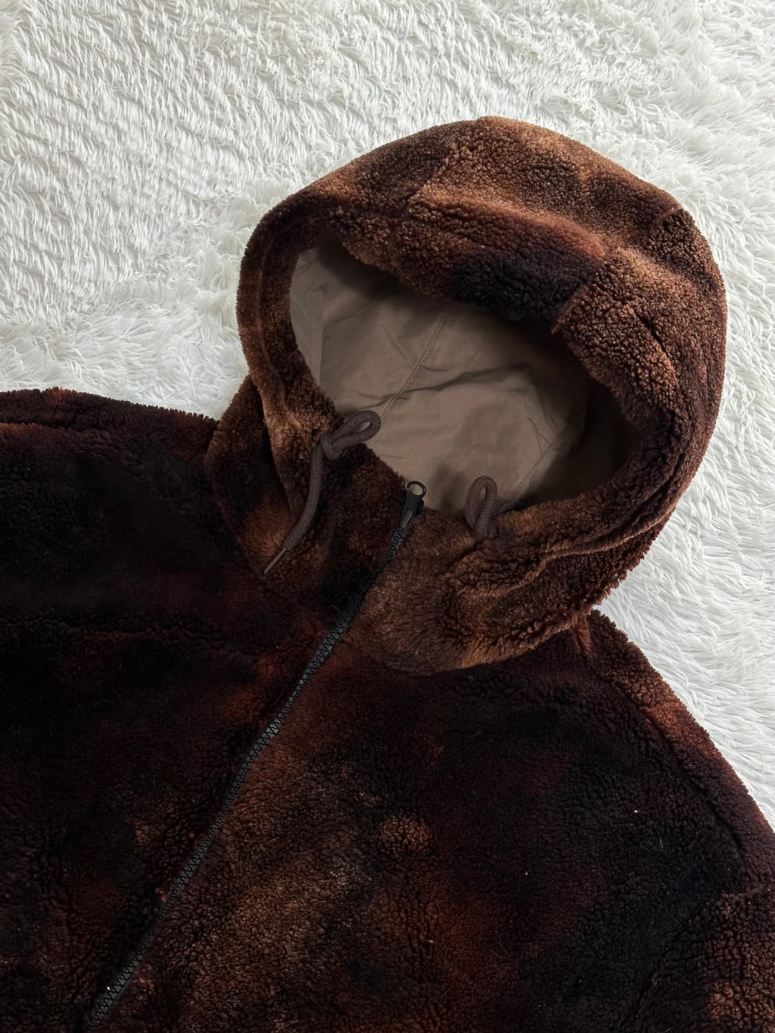 버카루 리버시블 후리스 후드 집업 L/100 상품이미지6