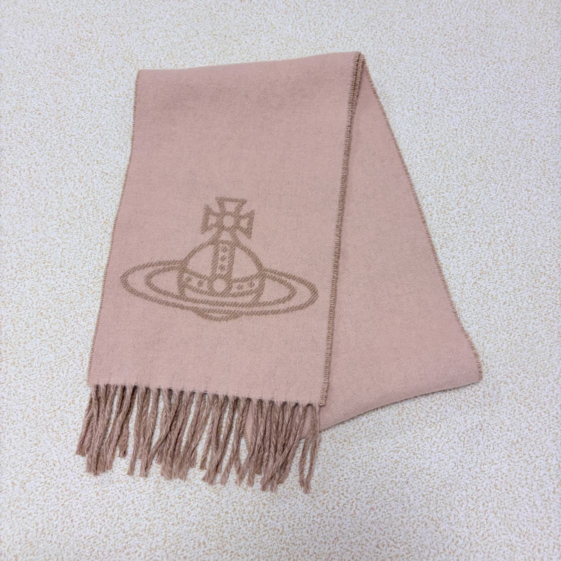 비비안웨스트우드 리버시블 빅로고 울 머플러 상품이미지2