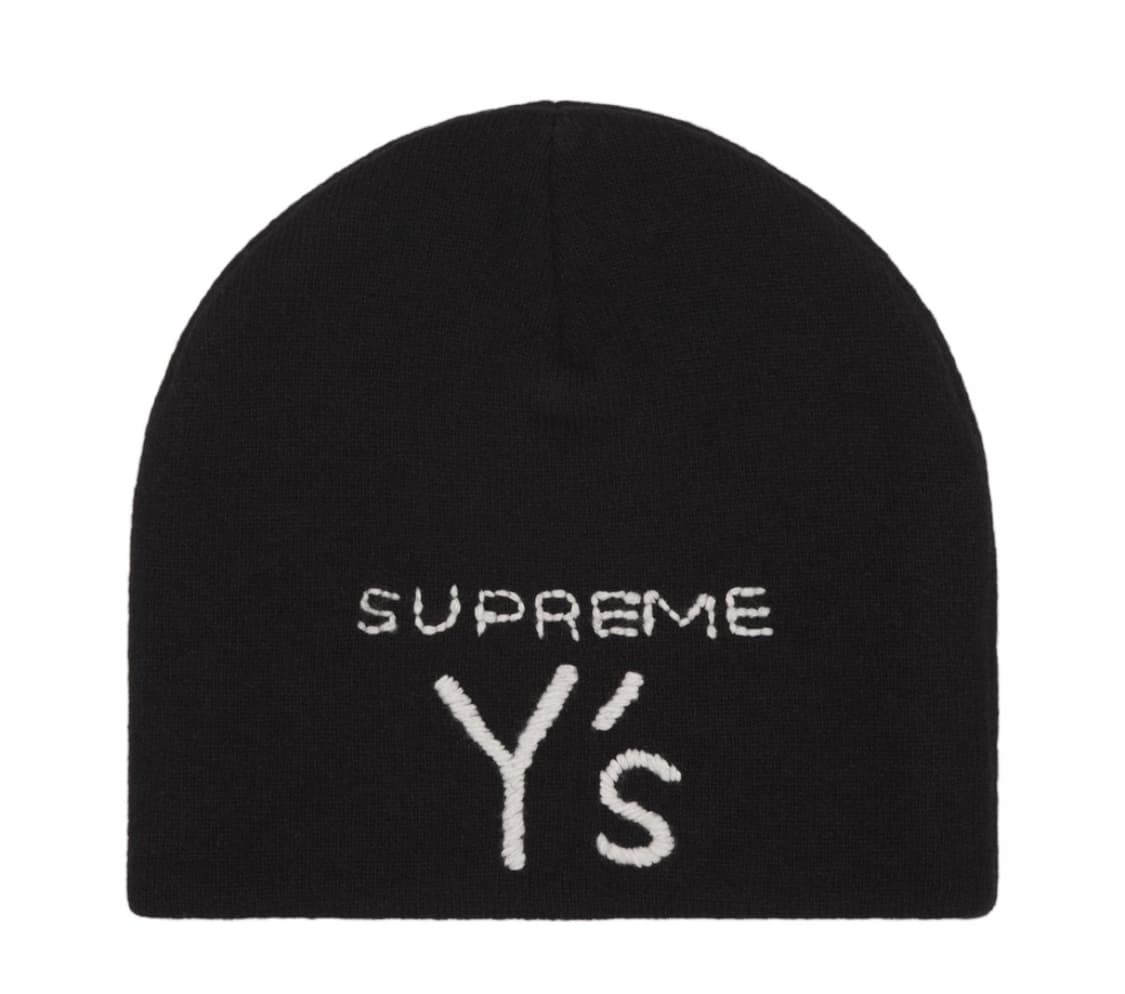 슈프림 y-3 비니 블랙 상품이미지2