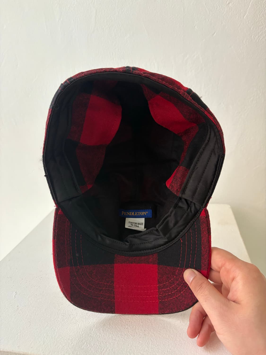 90's Pendleton Wool Camp Cap. 상품이미지7