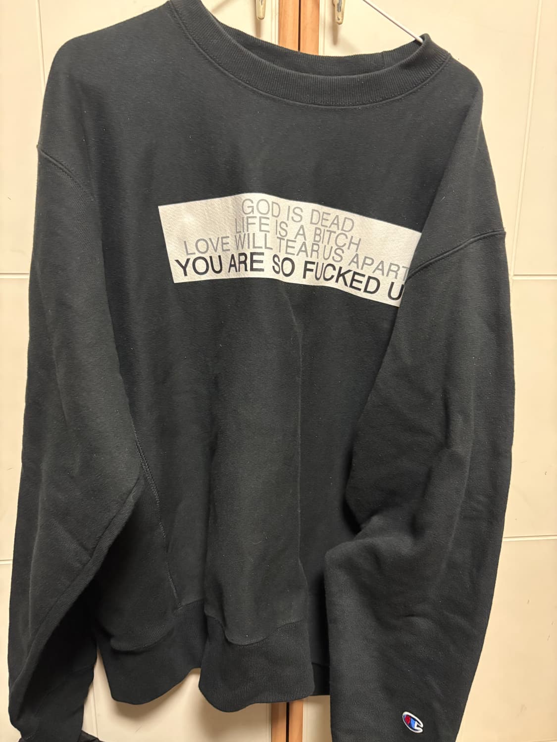 RAGS McGREGOR x champion 콜라보 맨투맨 상품이미지1