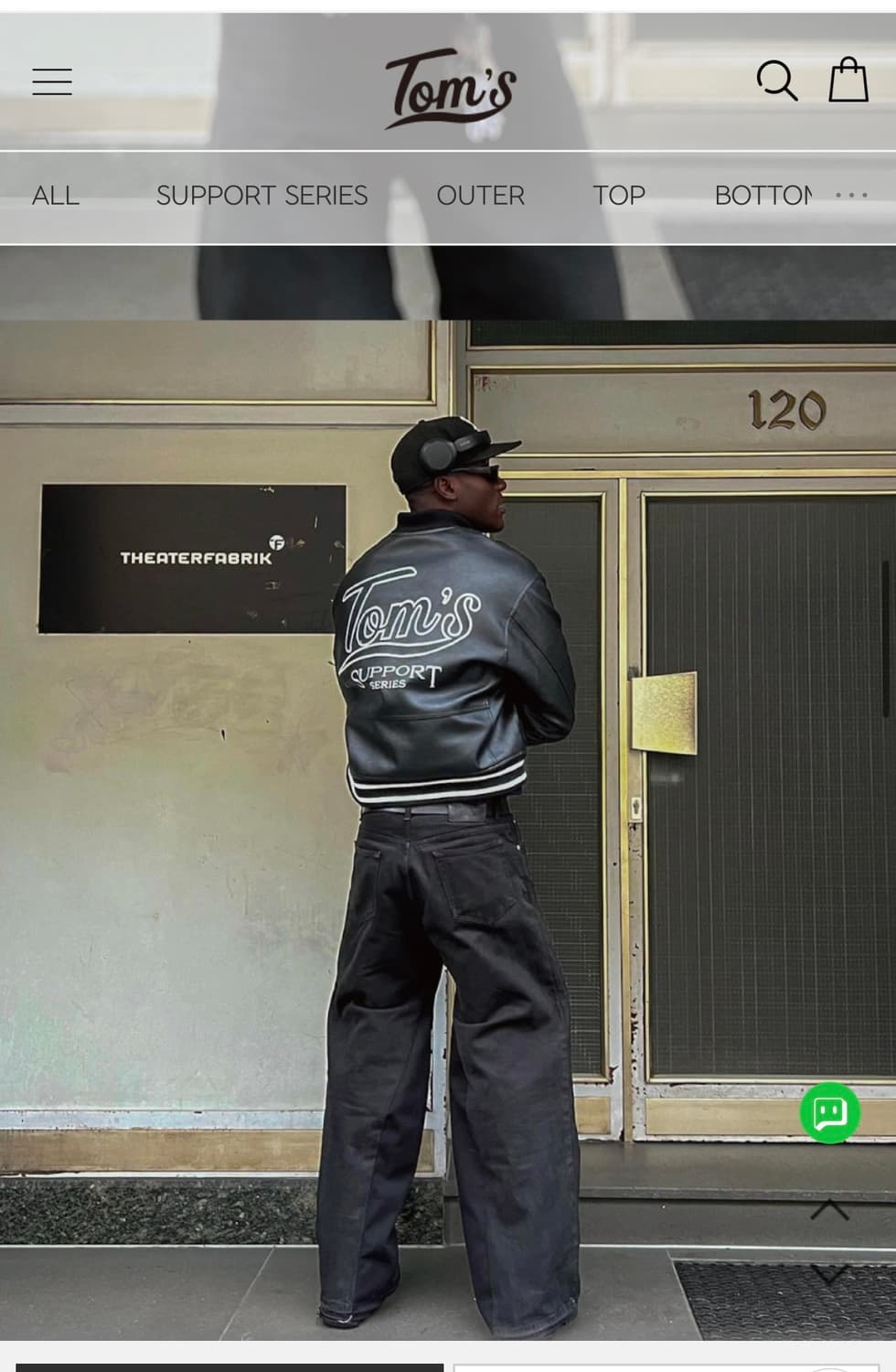 톰스벌스데이 가죽 레더 자켓 블랙 상품이미지1