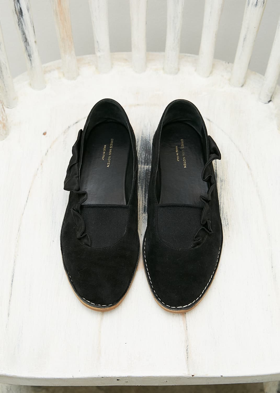 Suede Ruffle Slip-on 상품이미지2