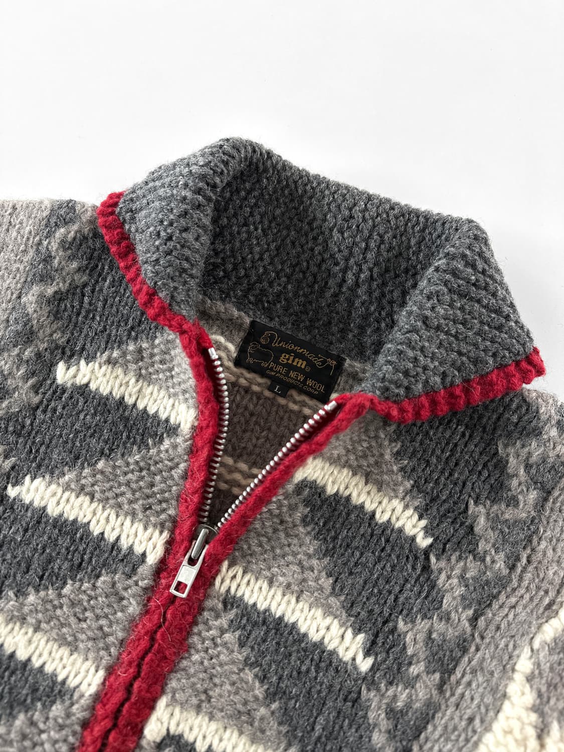 빈티지 패턴 코위찬 스웨터 상품이미지4