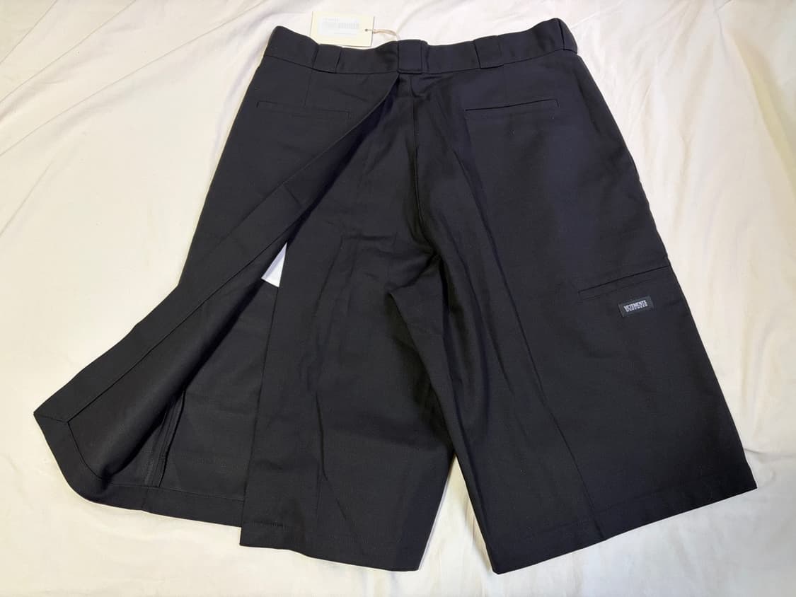 베트멍 2016 워크웨어 쇼츠 VETEMENTS 아카이브  블랙 상품이미지5