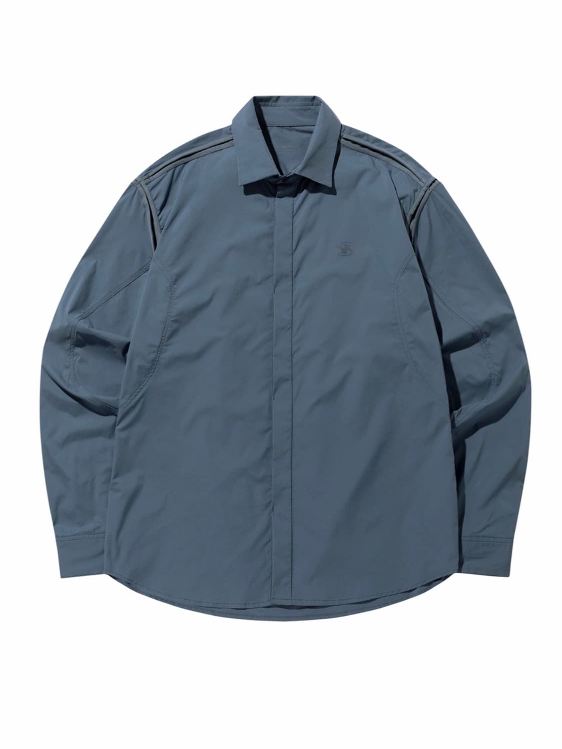 산산기어 트라이메쉬 셔츠 스프루스 블루 상품이미지2