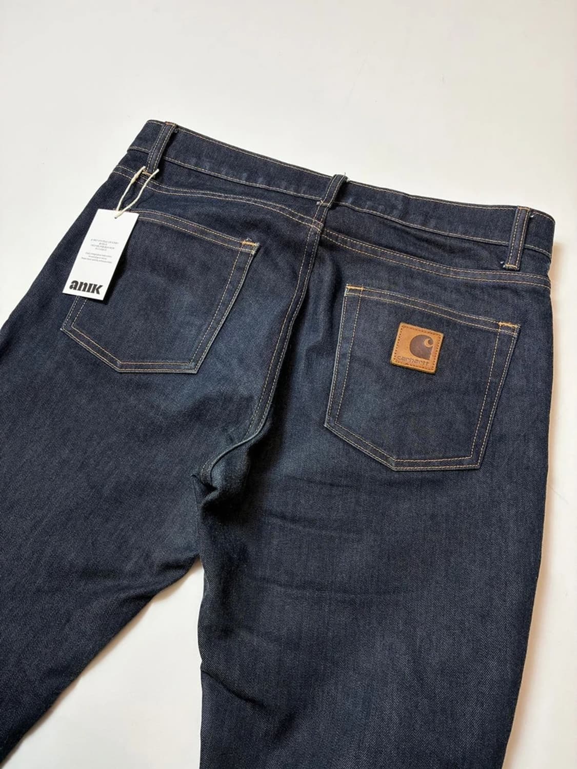 칼하트 다크 딥 블루 데님 팬츠 PN9341 상품이미지5