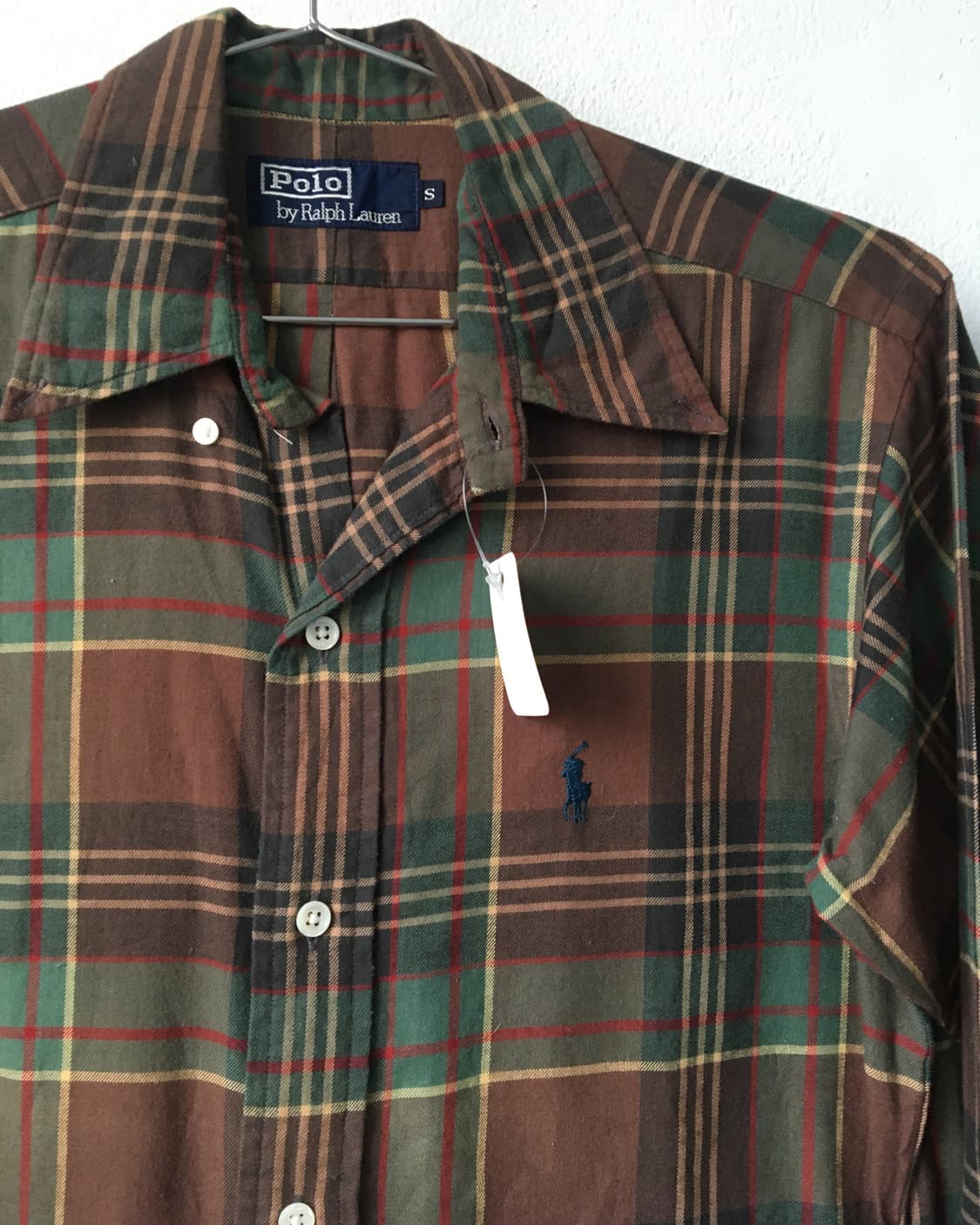 Polo check pattern shirt 상품이미지3