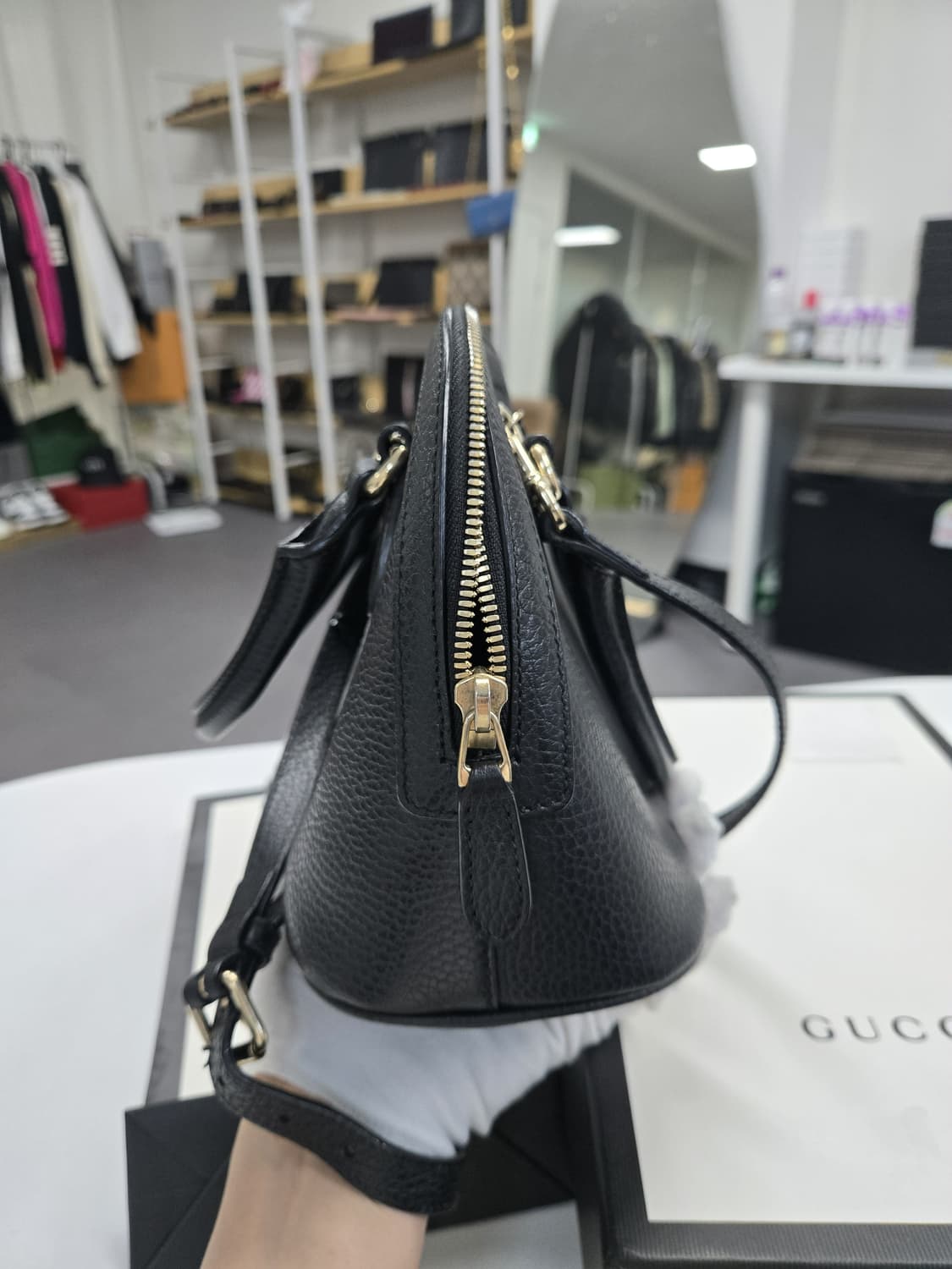 [A급컨디션]구찌 인터로킹 숄더백 상품이미지2